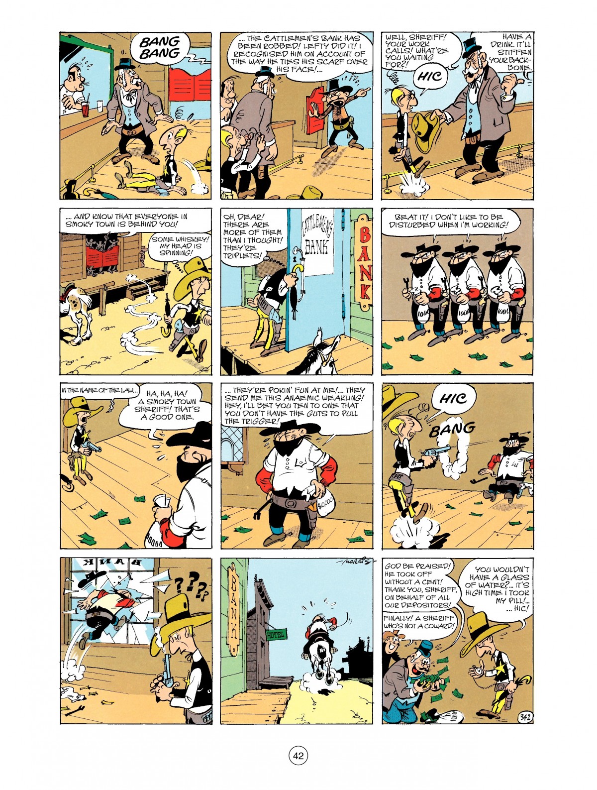 Read online A Lucky Luke Adventure comic -  Issue #40 - 42