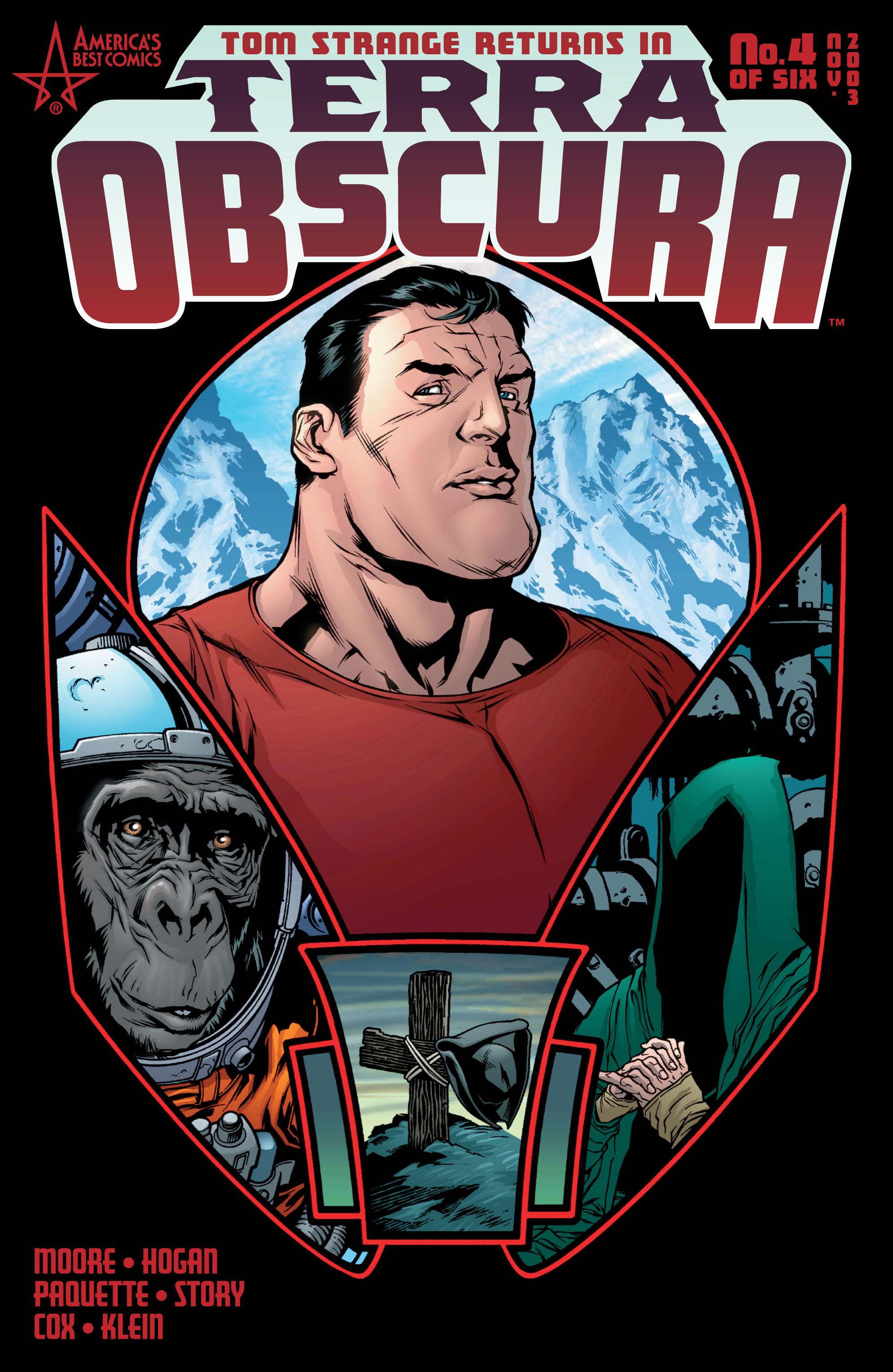 Read online Terra Obscura comic -  Issue #4 - 1