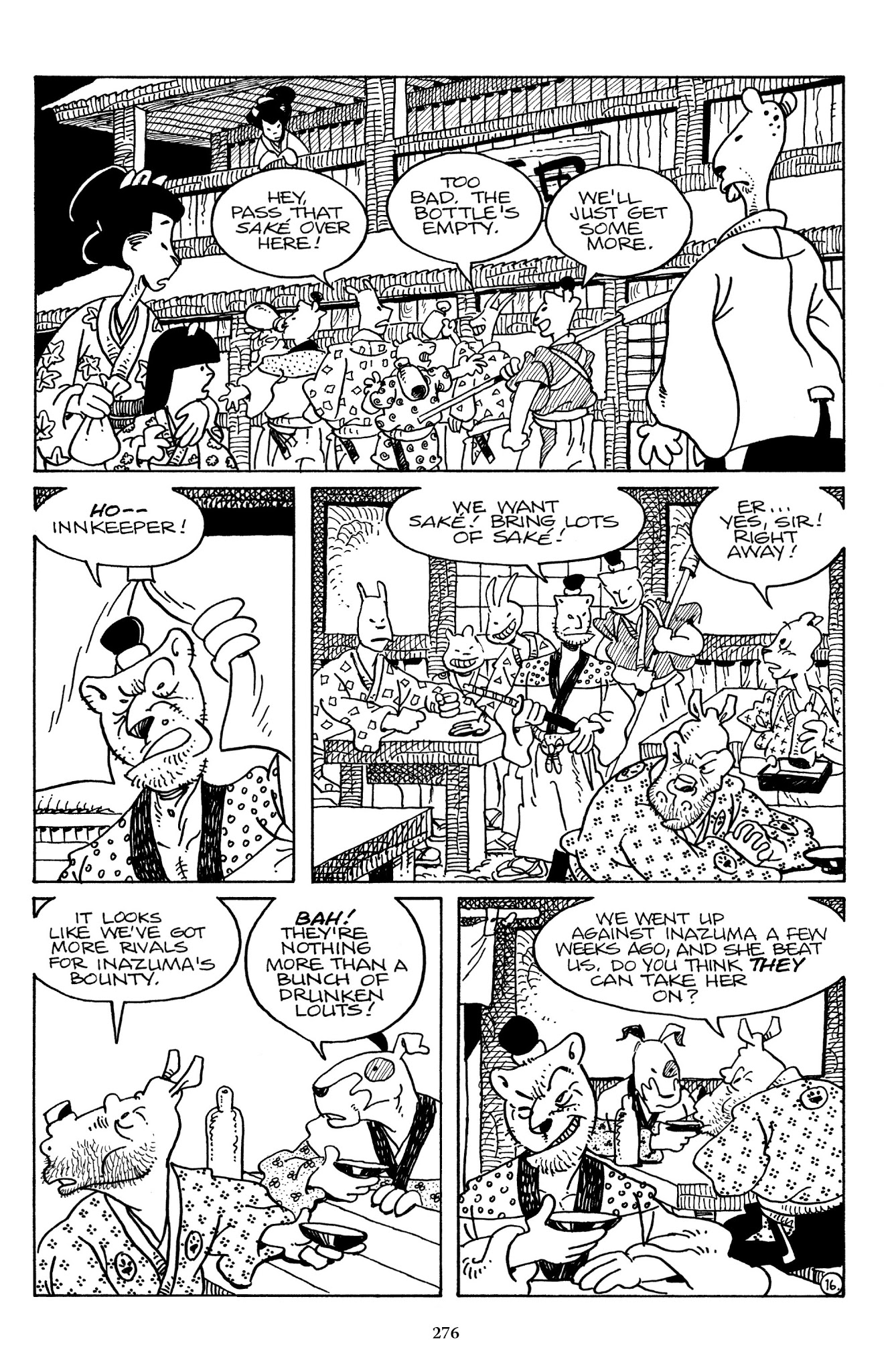 Read online The Usagi Yojimbo Saga comic -  Issue # TPB 6 - 274