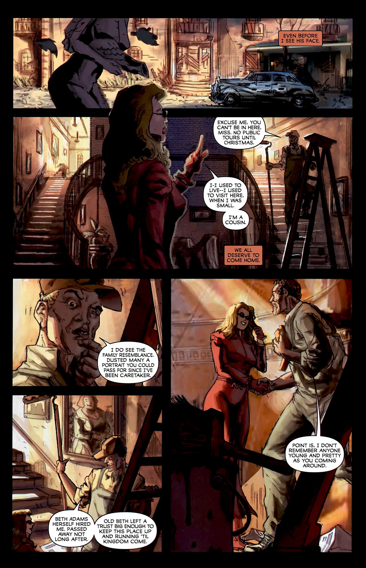 Read online Masquerade comic -  Issue #4 - 27