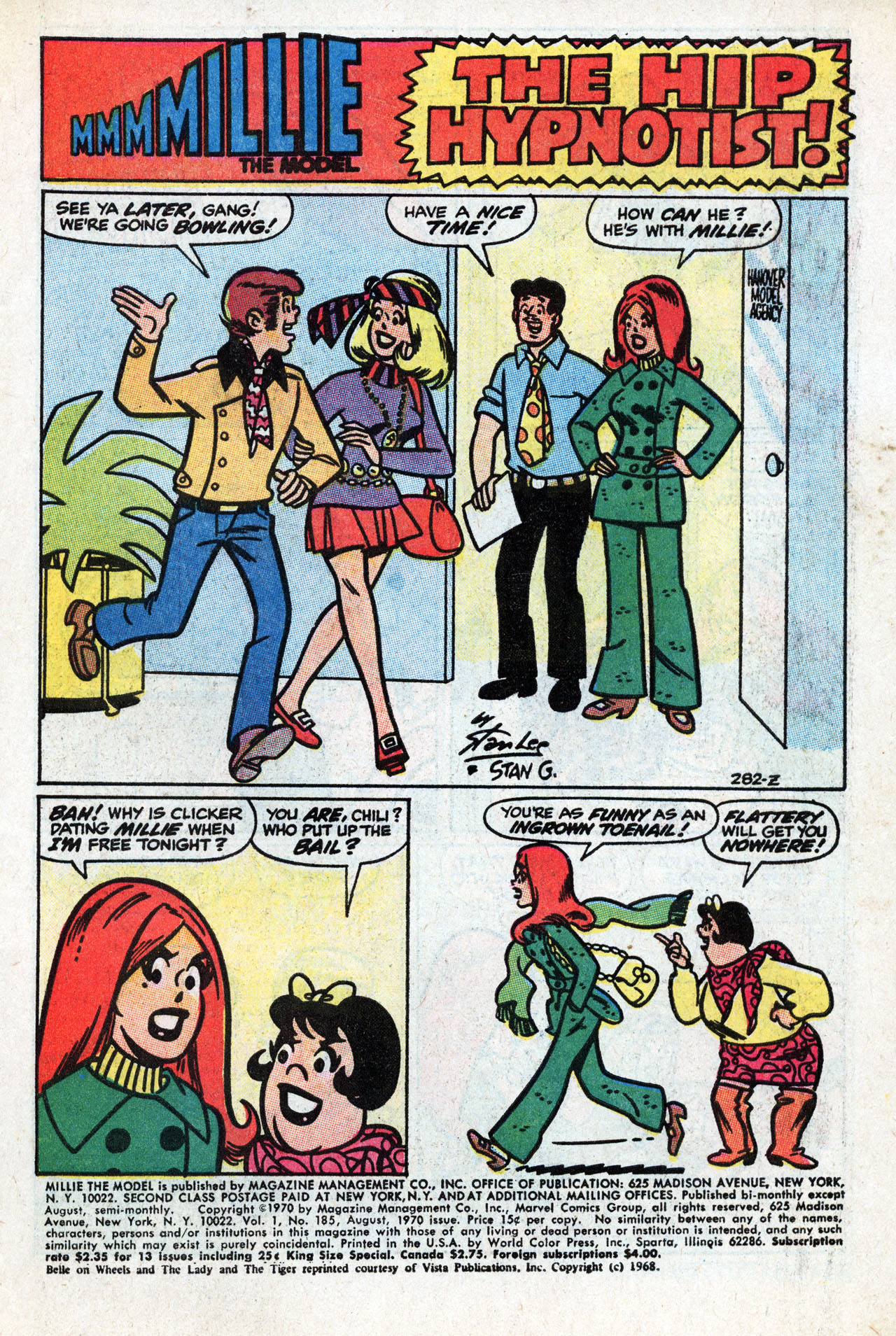 Read online Millie the Model comic -  Issue #185 - 3