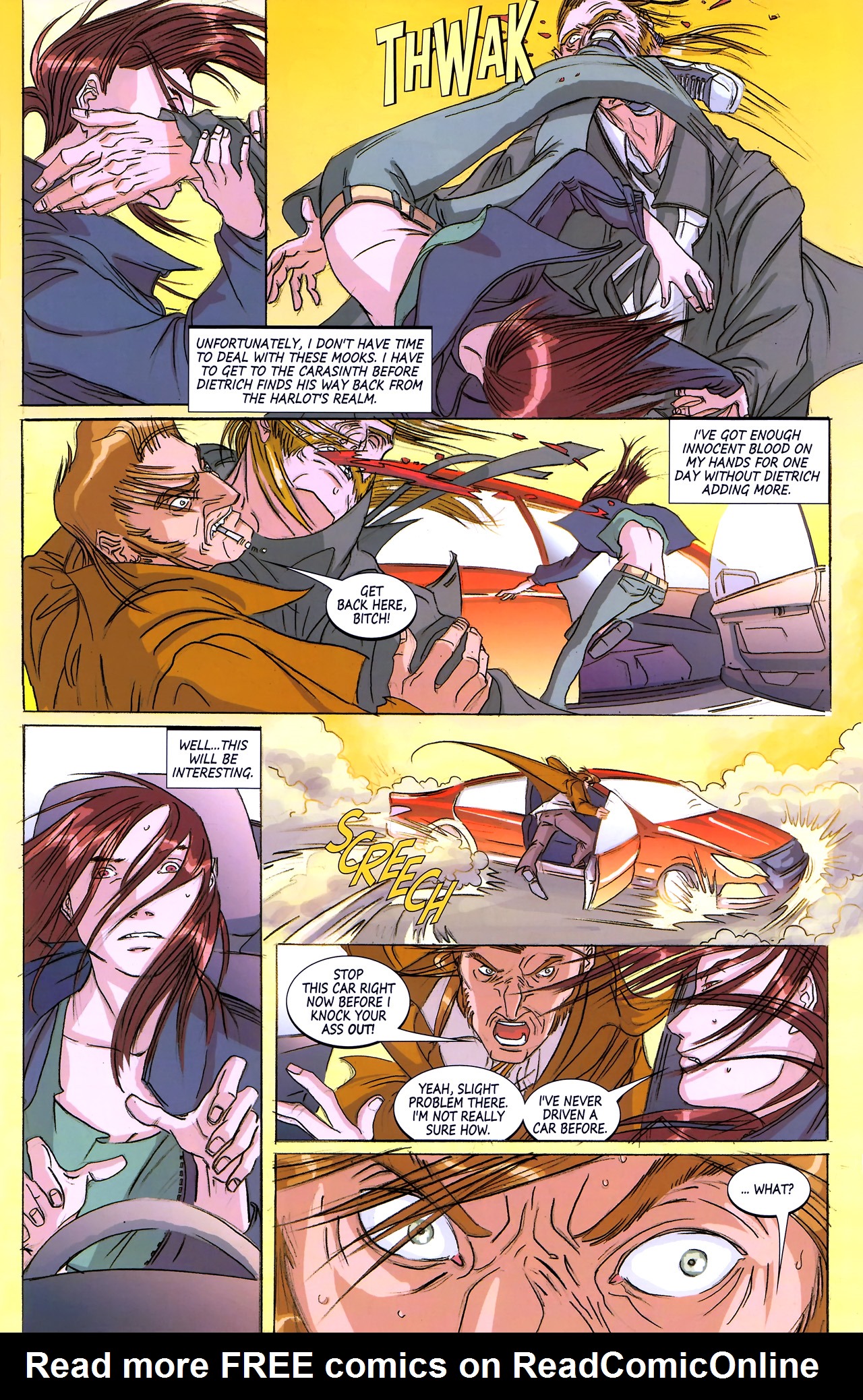 Read online Hexed comic -  Issue #3 - 13