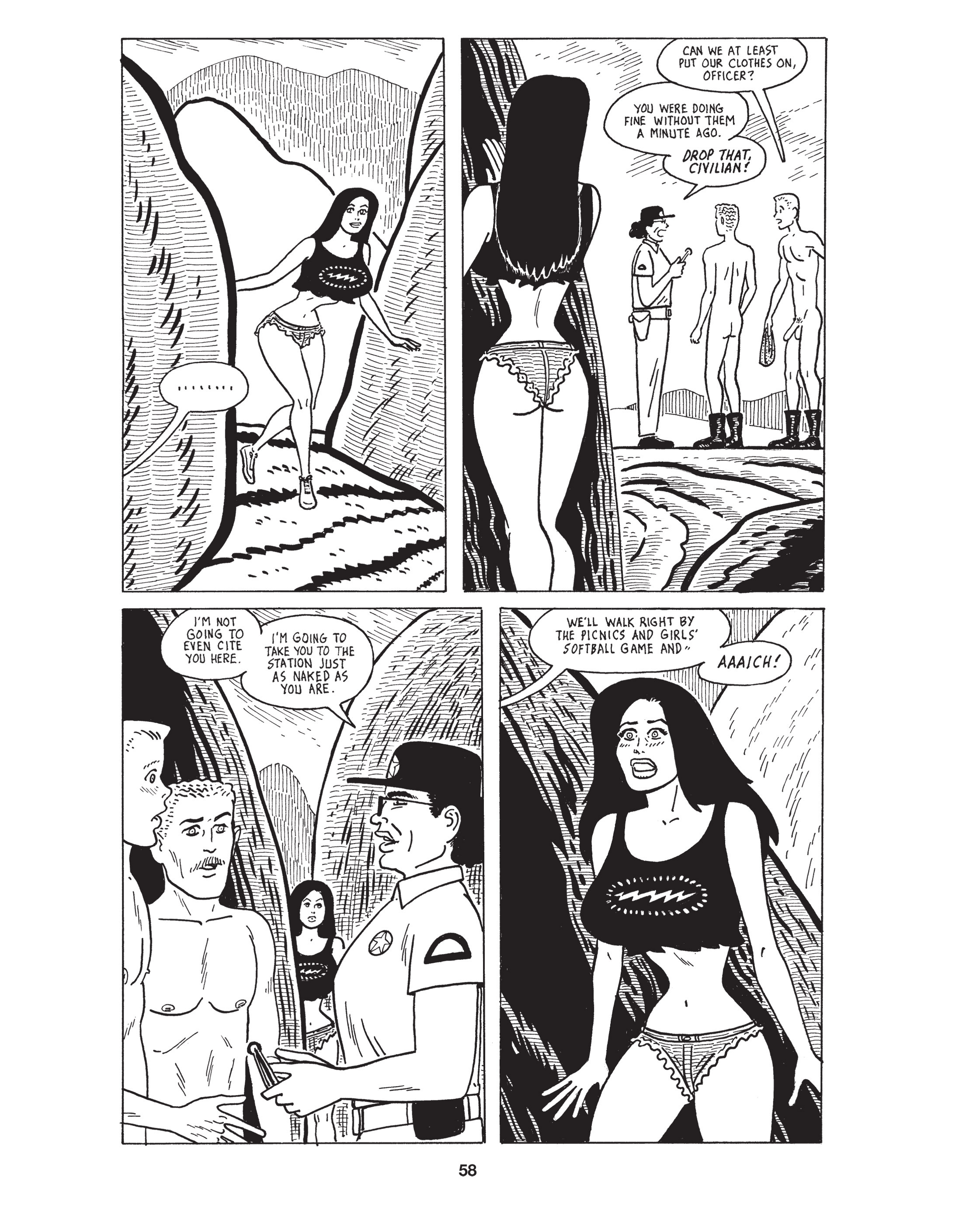 Read online Love and Rockets: New Stories comic -  Issue #3 - 60