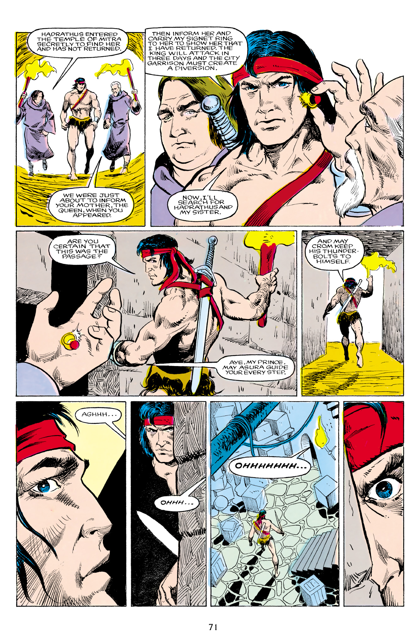 Read online The Chronicles of King Conan comic -  Issue # TPB 7 (Part 1) - 71