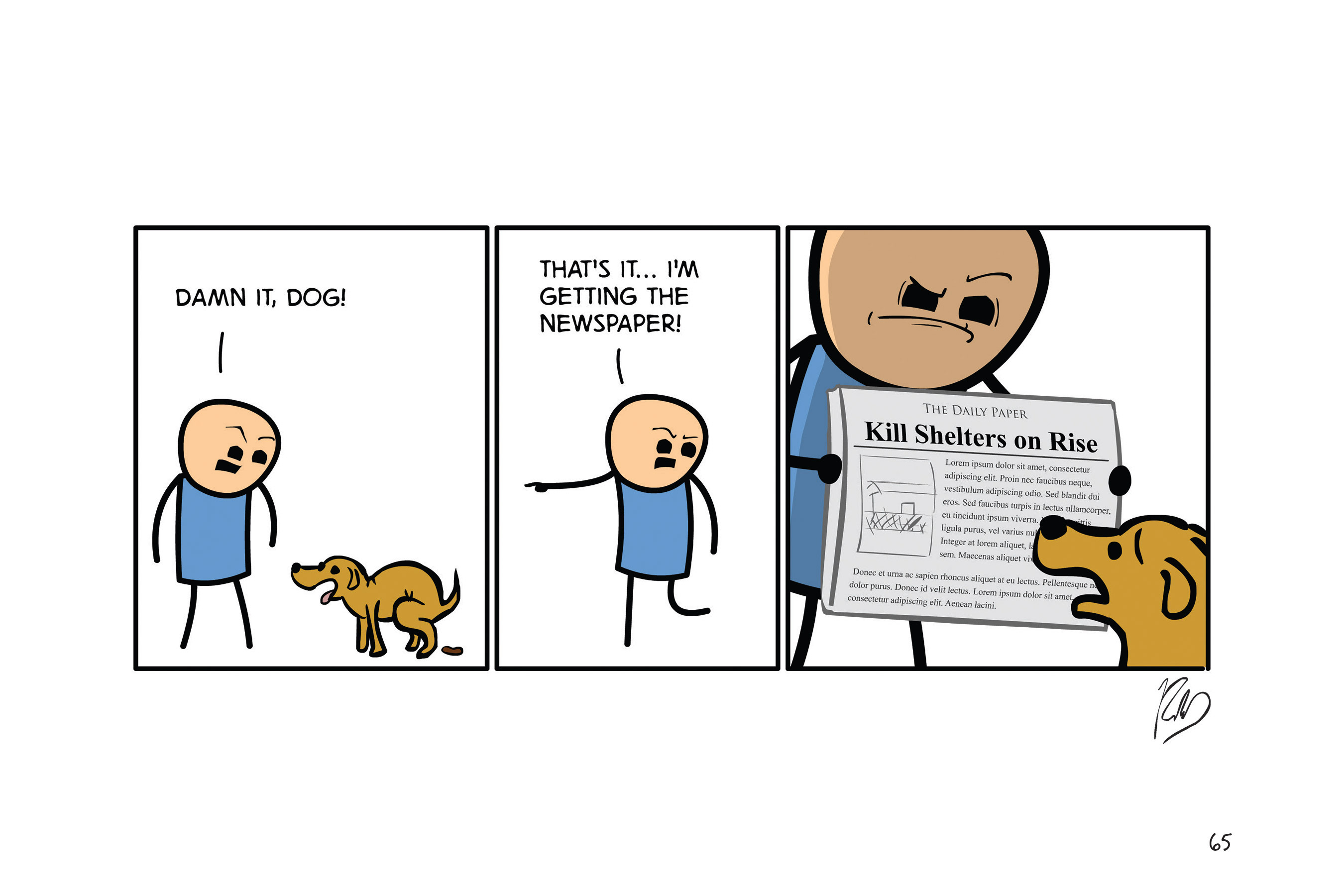 Read online Cyanide & Happiness: Stab Factory comic -  Issue # TPB - 65