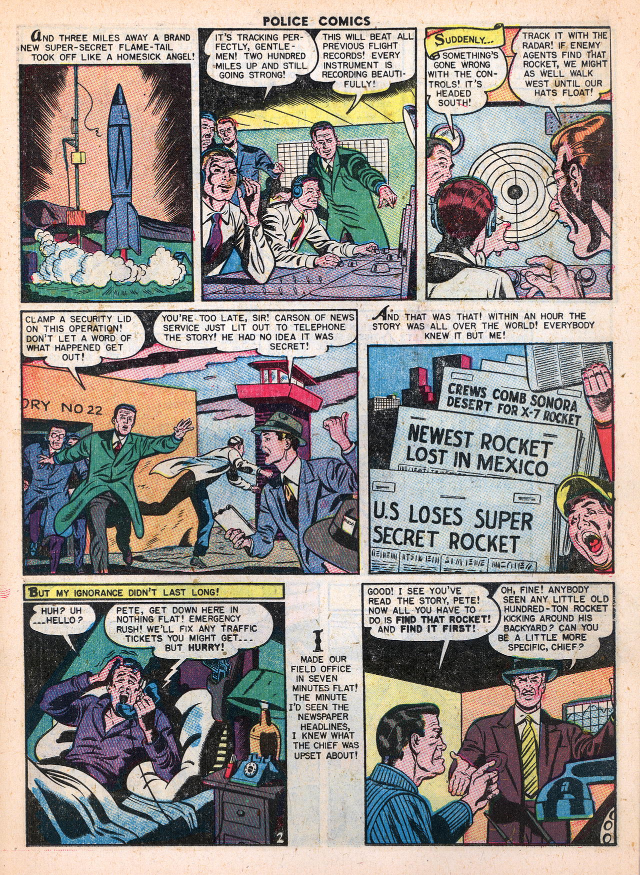 Read online Police Comics comic -  Issue #106 - 17