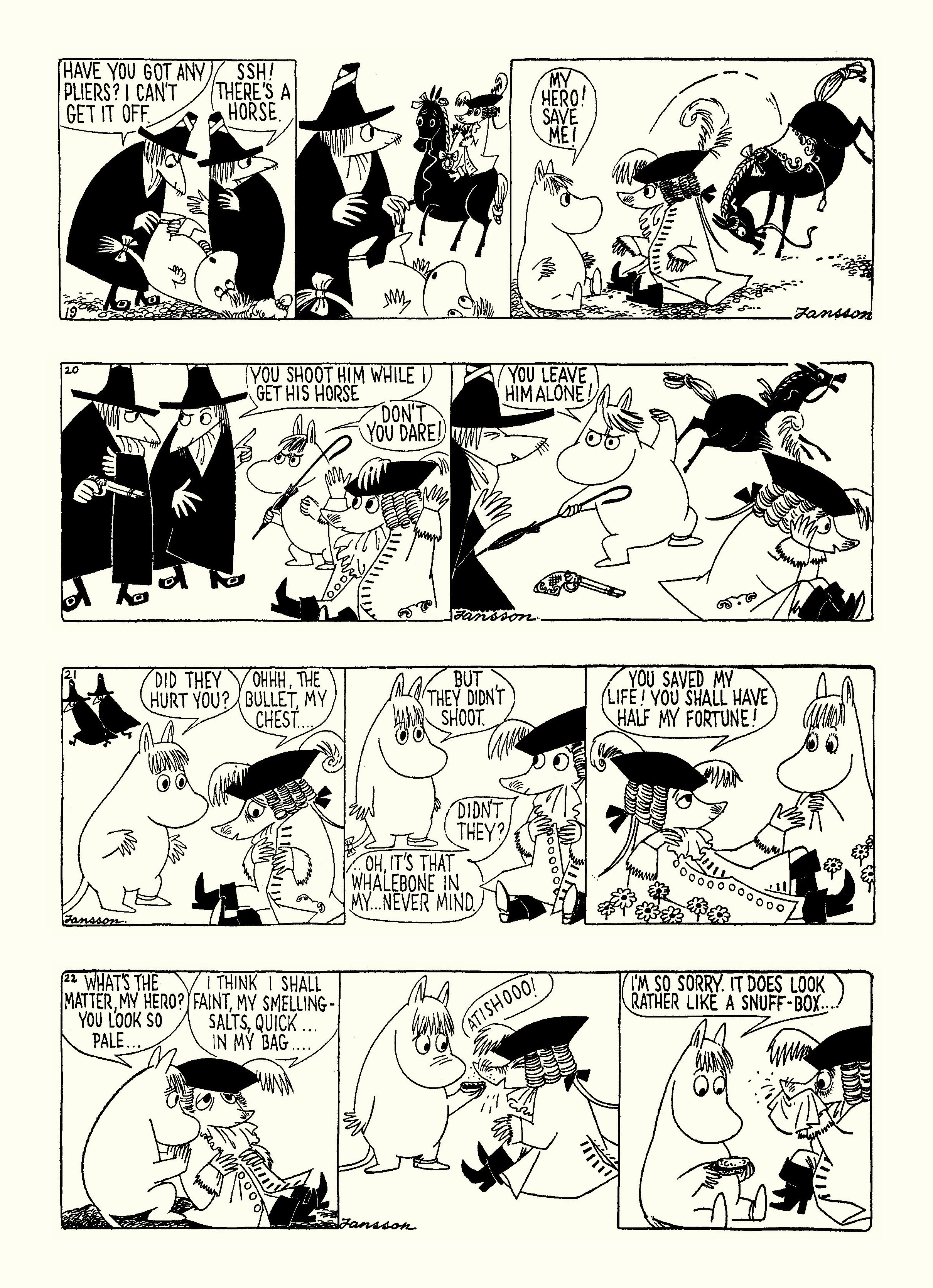 Read online Moomin: The Complete Tove Jansson Comic Strip comic -  Issue # TPB 4 - 28