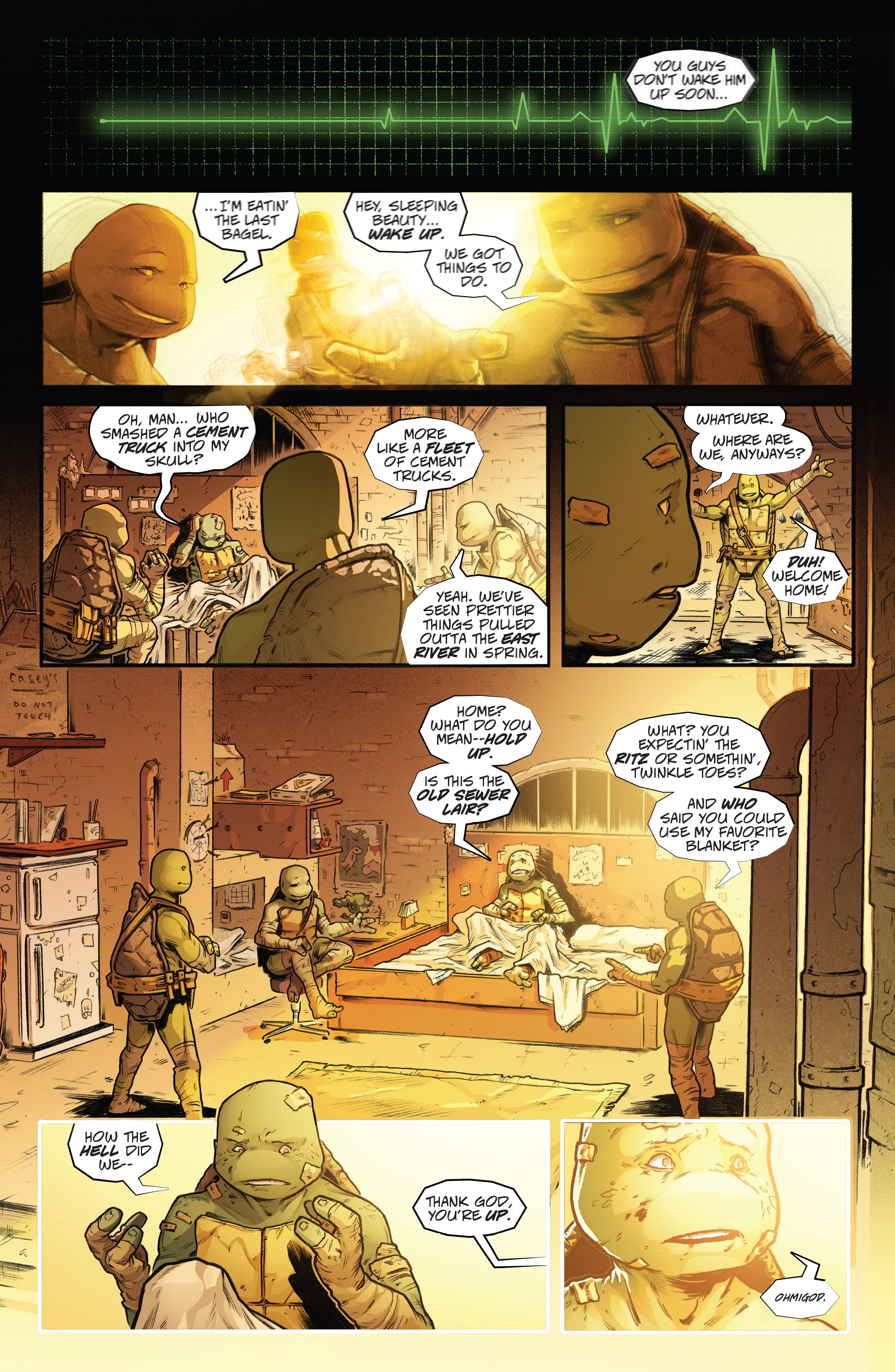 Read online Teenage Mutant Ninja Turtles: The Last Ronin comic -  Issue # _Director's Cut - 39