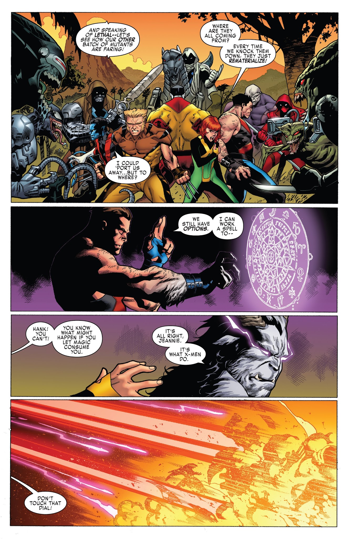 Read online X-Men: Blue comic -  Issue #14 - 15