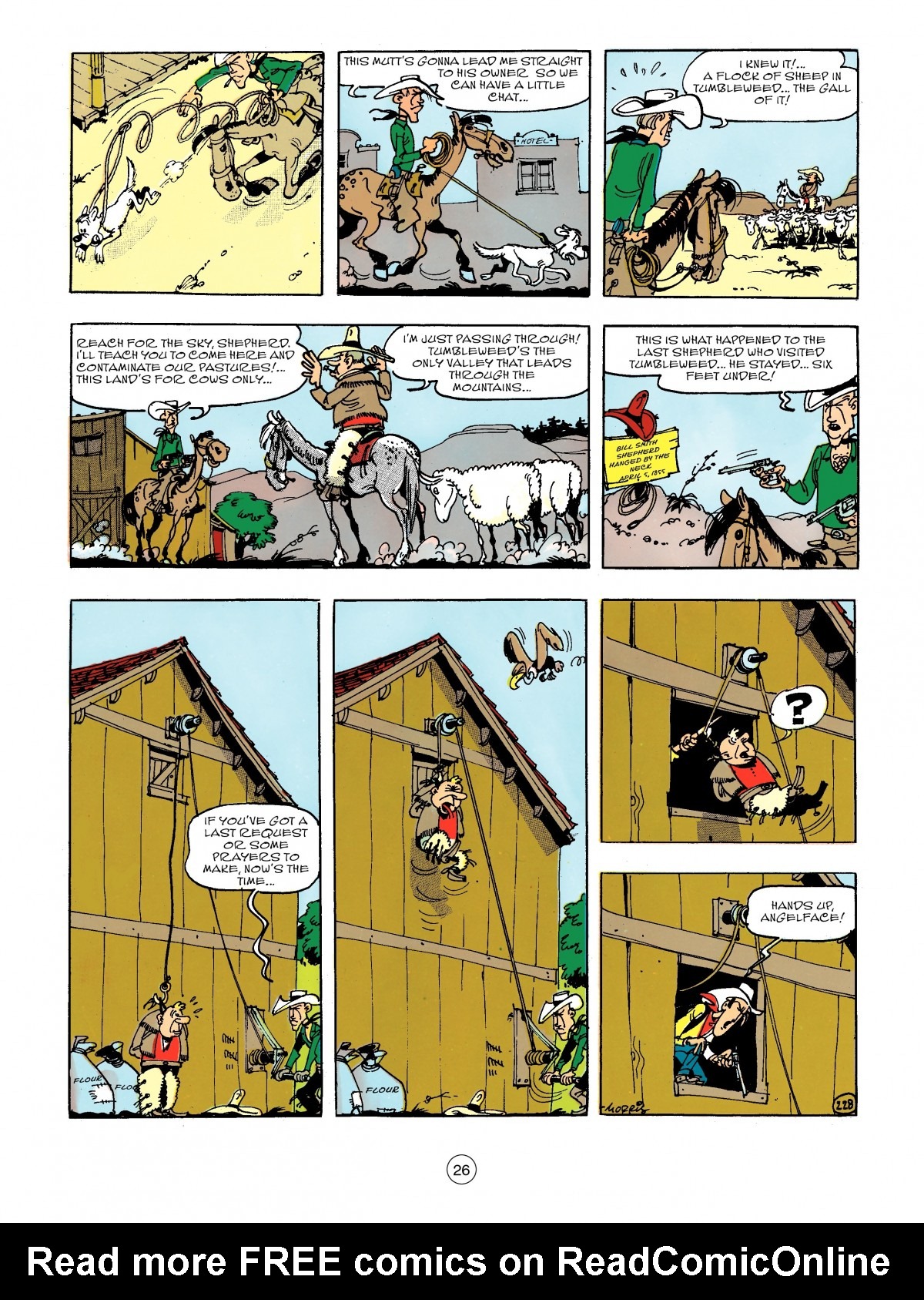 Read online A Lucky Luke Adventure comic -  Issue #44 - 26