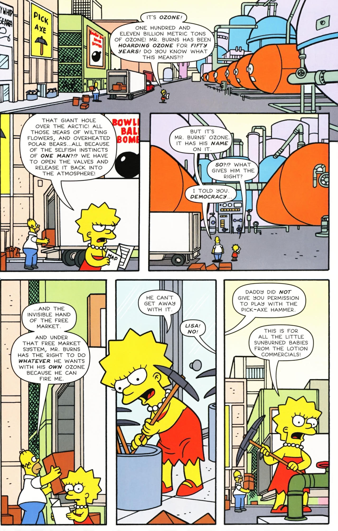 Read online Simpsons Comics comic -  Issue #156 - 21