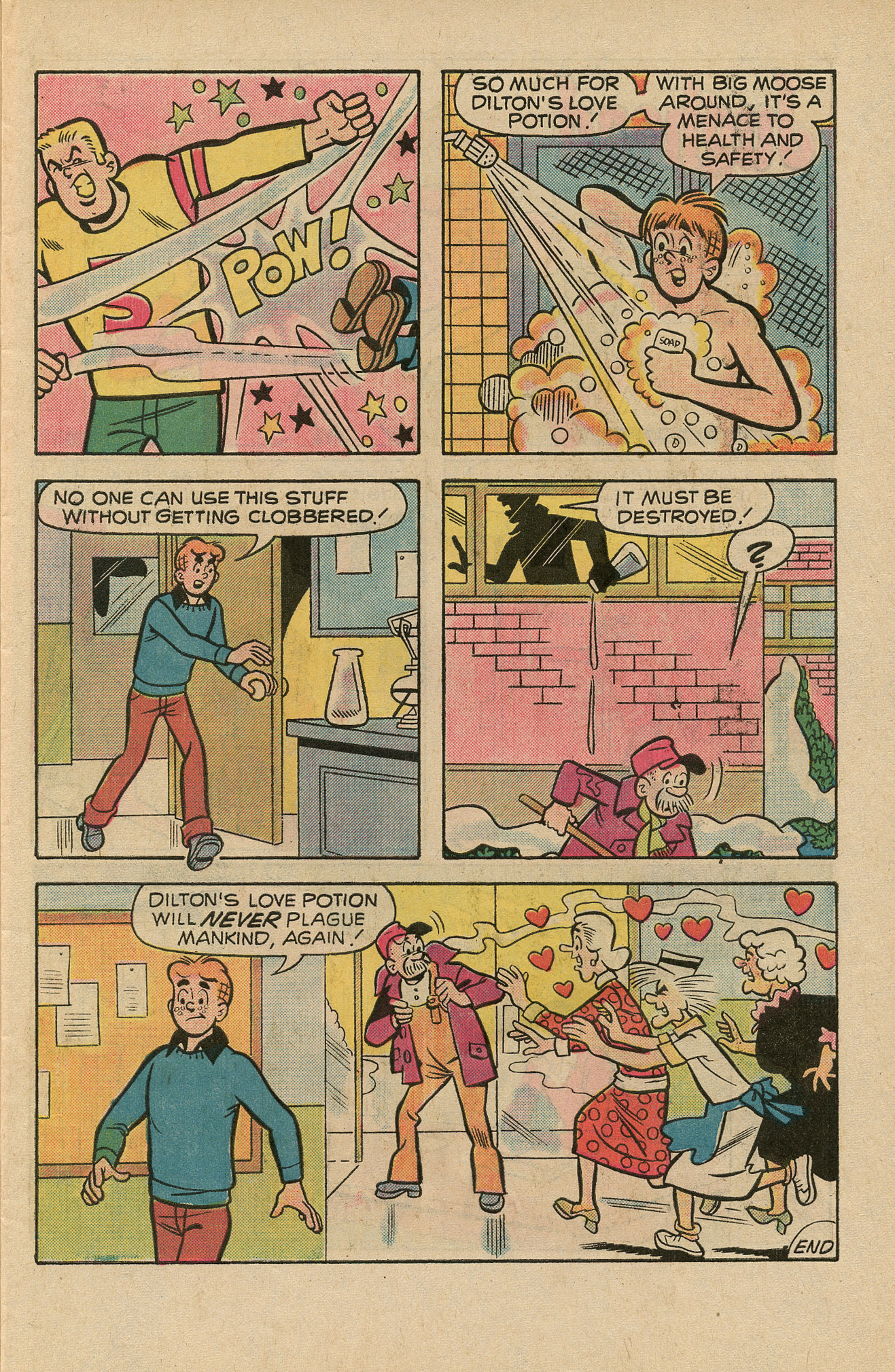Read online Archie's TV Laugh-Out comic -  Issue #39 - 7