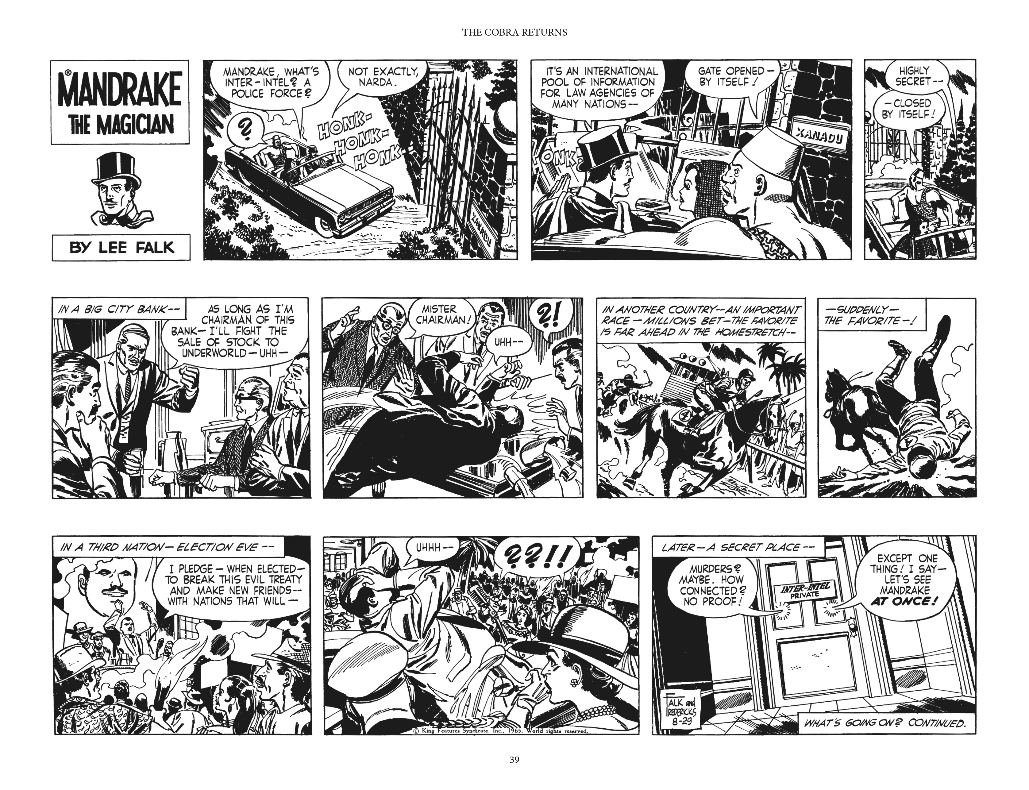 Read online Mandrake the Magician: The Fred Fredricks Sundays comic -  Issue # TPB (Part 1) - 40