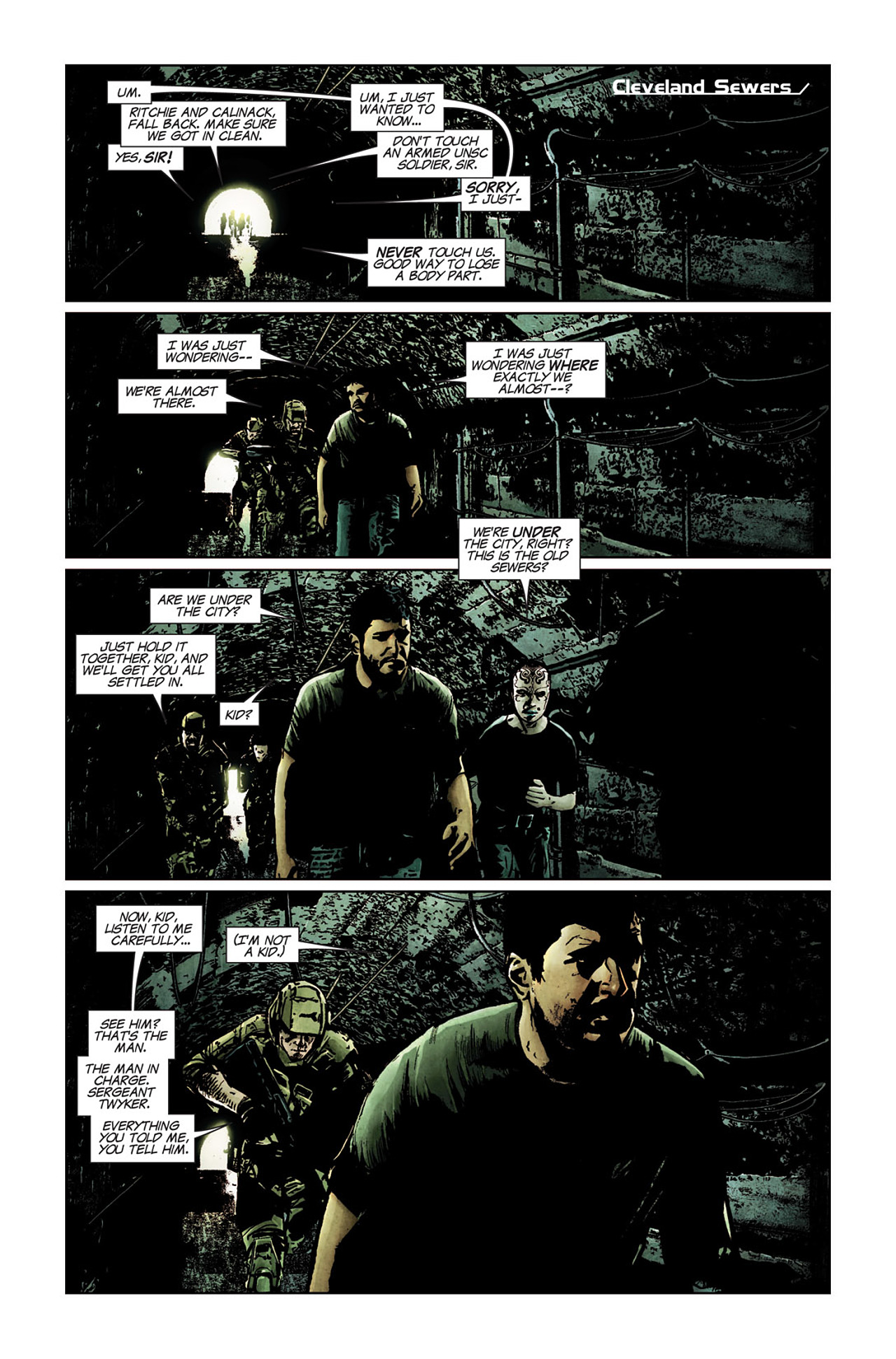 Read online Halo: Uprising comic -  Issue # TPB - 89