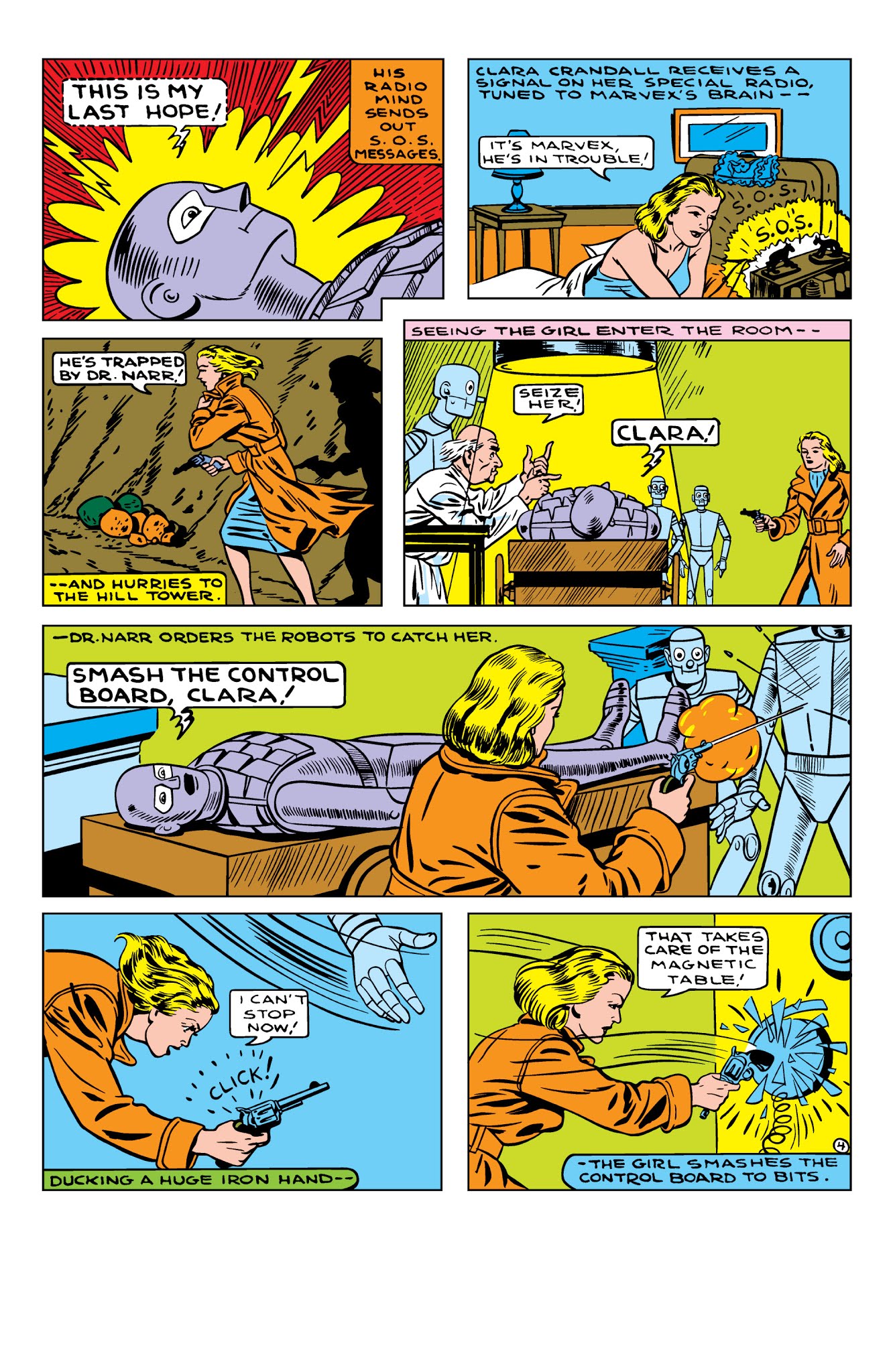 Read online Daring Mystery Comics comic -  Issue #5 - 33