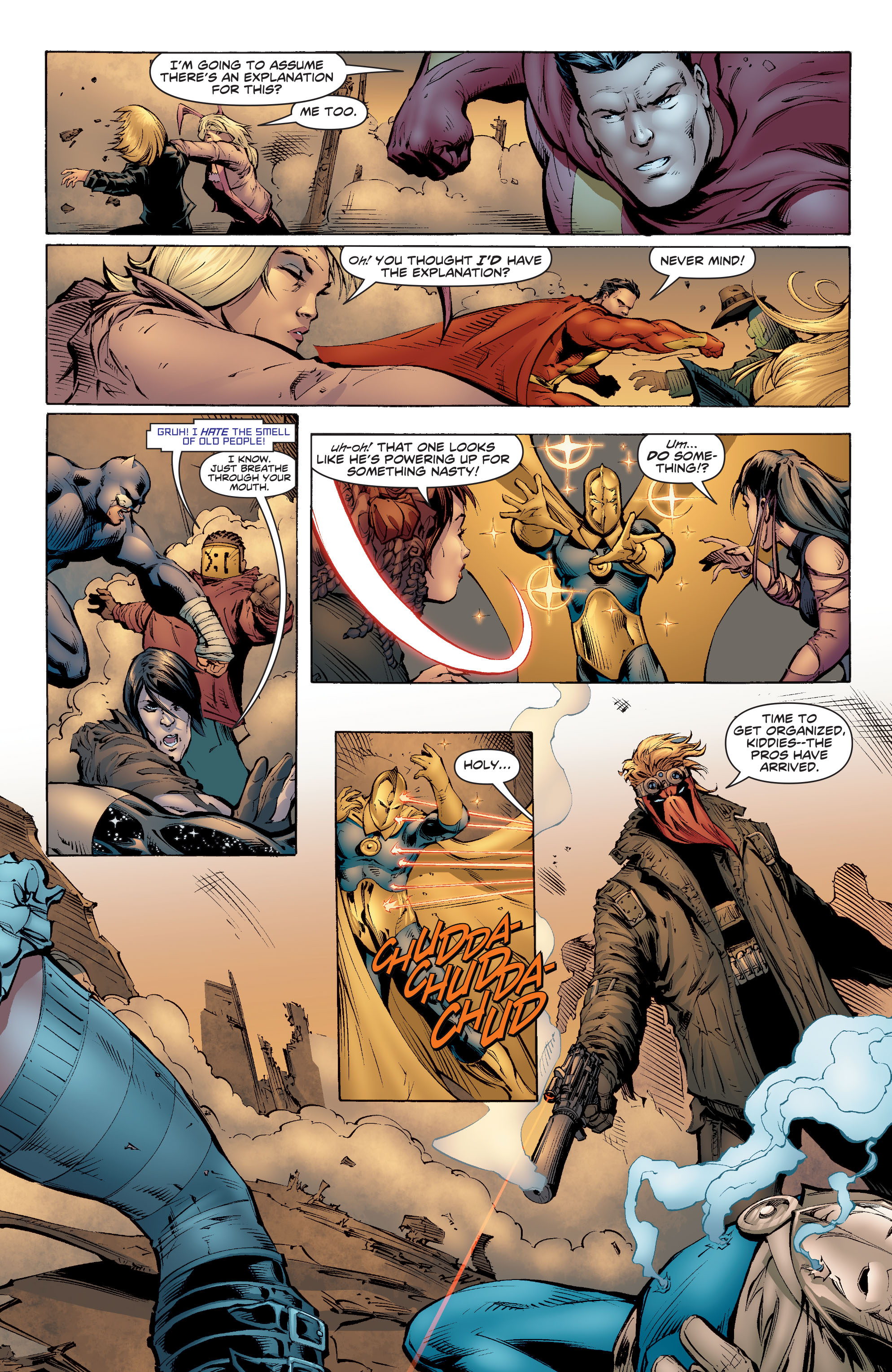 Read online DC/Wildstorm: Dreamwar comic -  Issue #3 - 12