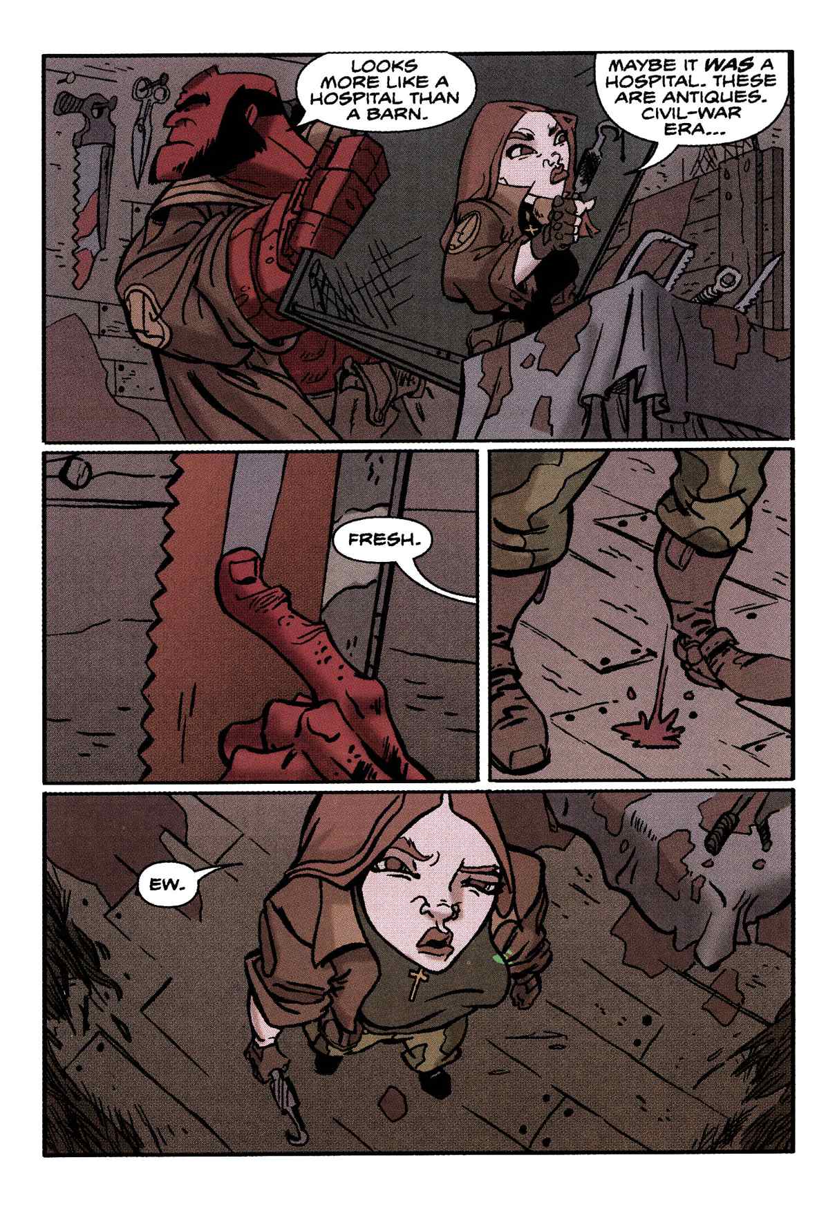 Read online Hellboy Animated: Phantom Limbs comic -  Issue # Full - 9