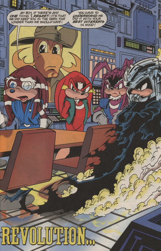Read online Knuckles the Echidna comic -  Issue #22 - 7
