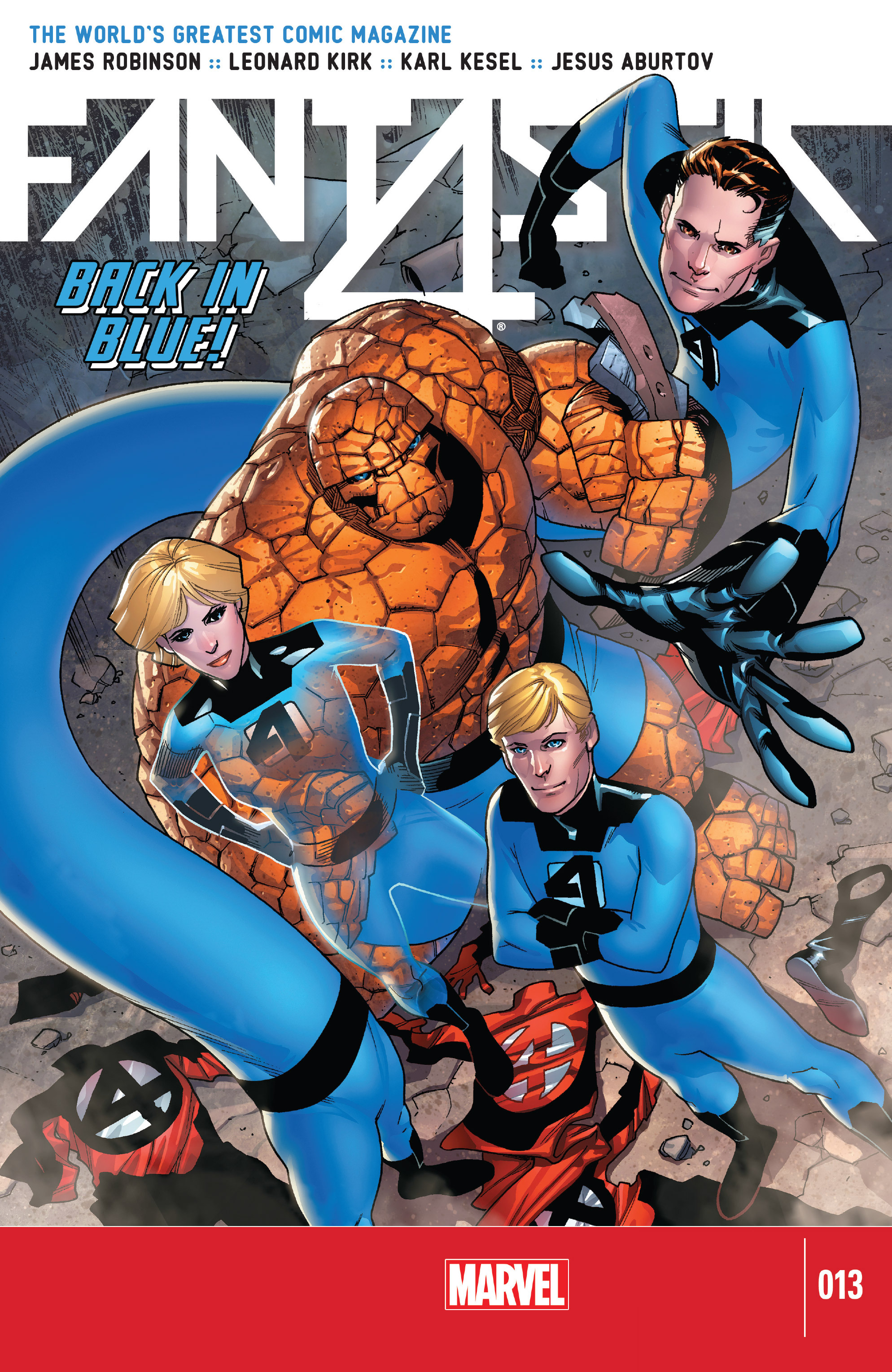 Read online Fantastic Four (2014) comic -  Issue #13 - 1