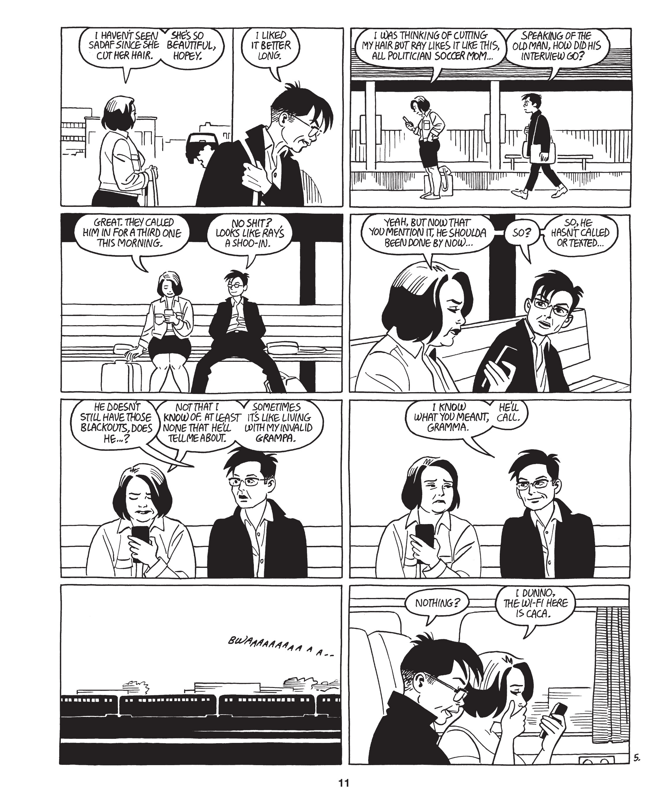 Read online Love and Rockets: New Stories comic -  Issue #7 - 12