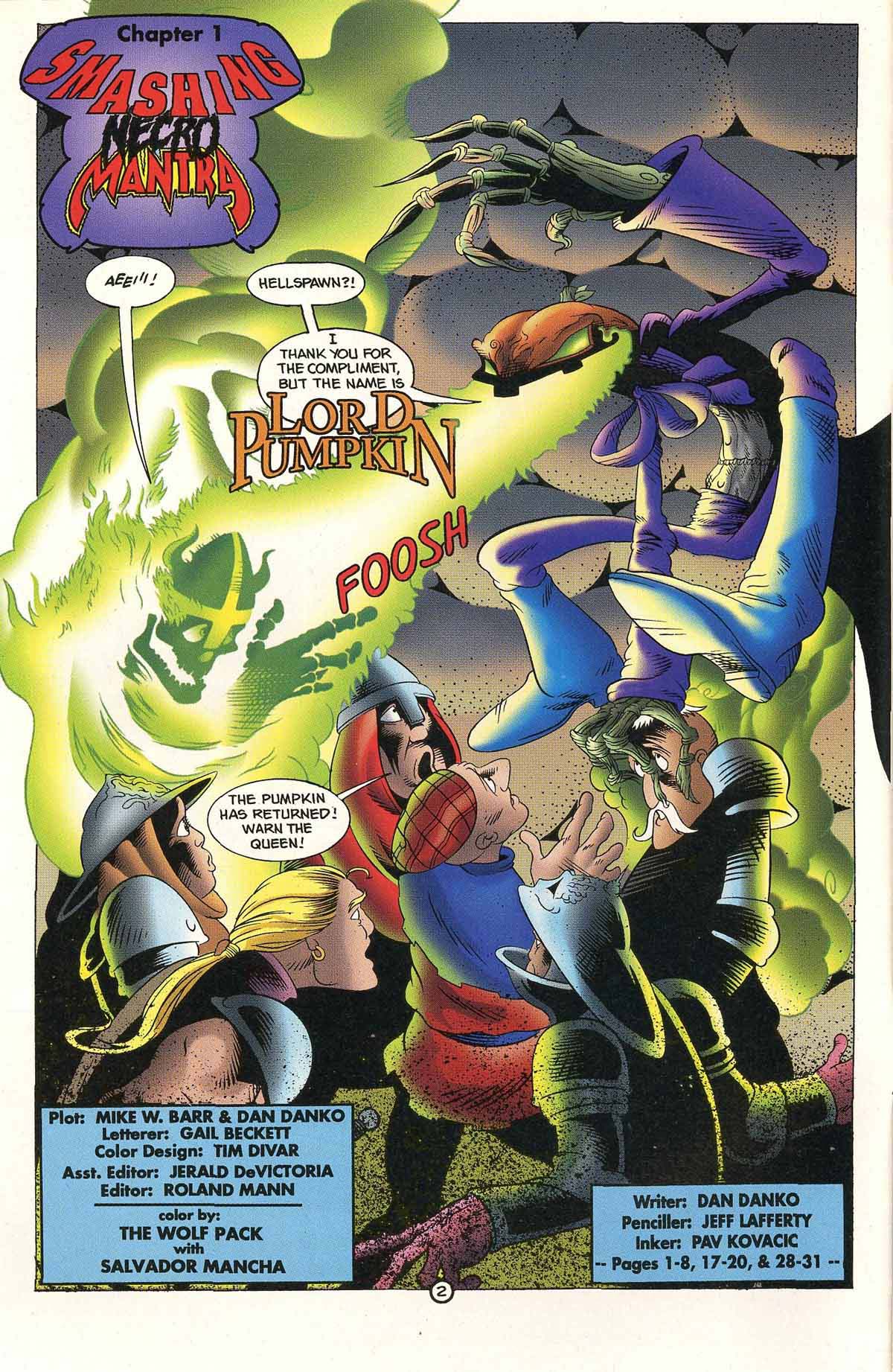 Read online Lord Pumpkin/Necromantra comic -  Issue #4 - 5