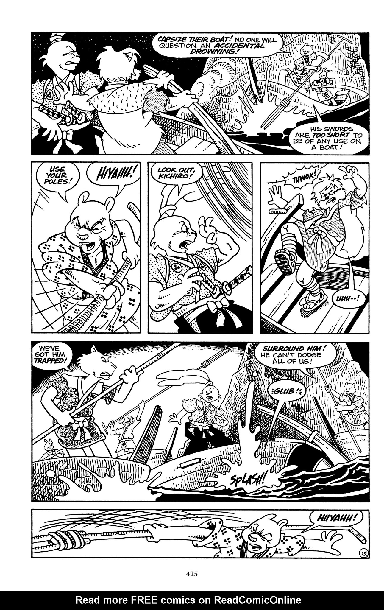 Read online The Usagi Yojimbo Saga comic -  Issue # TPB 1 - 415