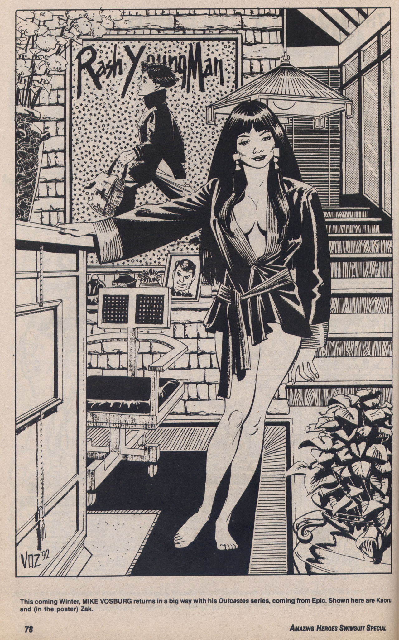 Read online Amazing Heroes Swimsuit Special comic -  Issue # TPB 3 - 77