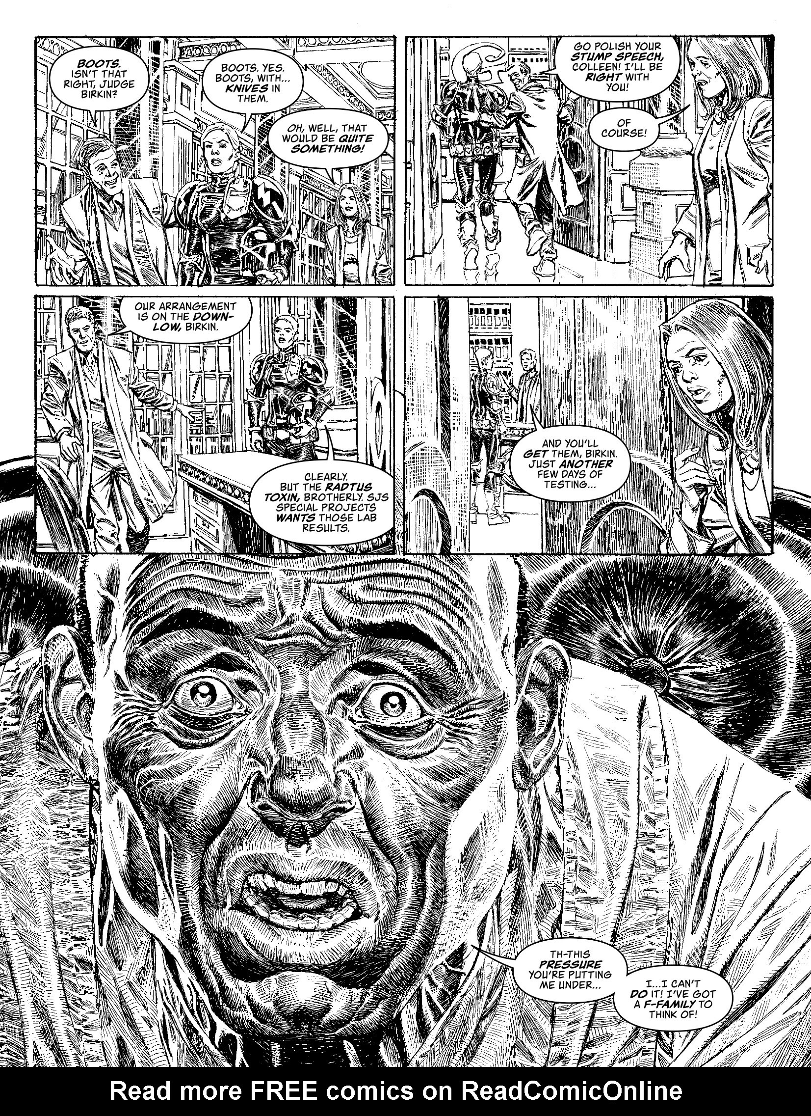 Read online Judge Dredd Megazine (Vol. 5) comic -  Issue #439 - 51