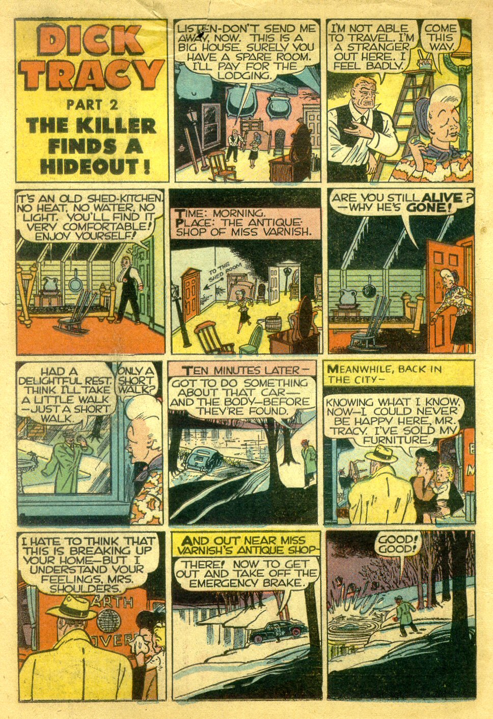 Read online Dick Tracy comic -  Issue #50 - 18