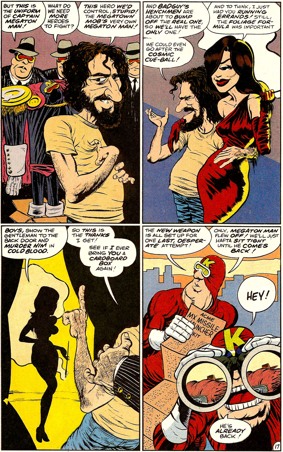 Read online Megaton Man comic -  Issue #6 - 19