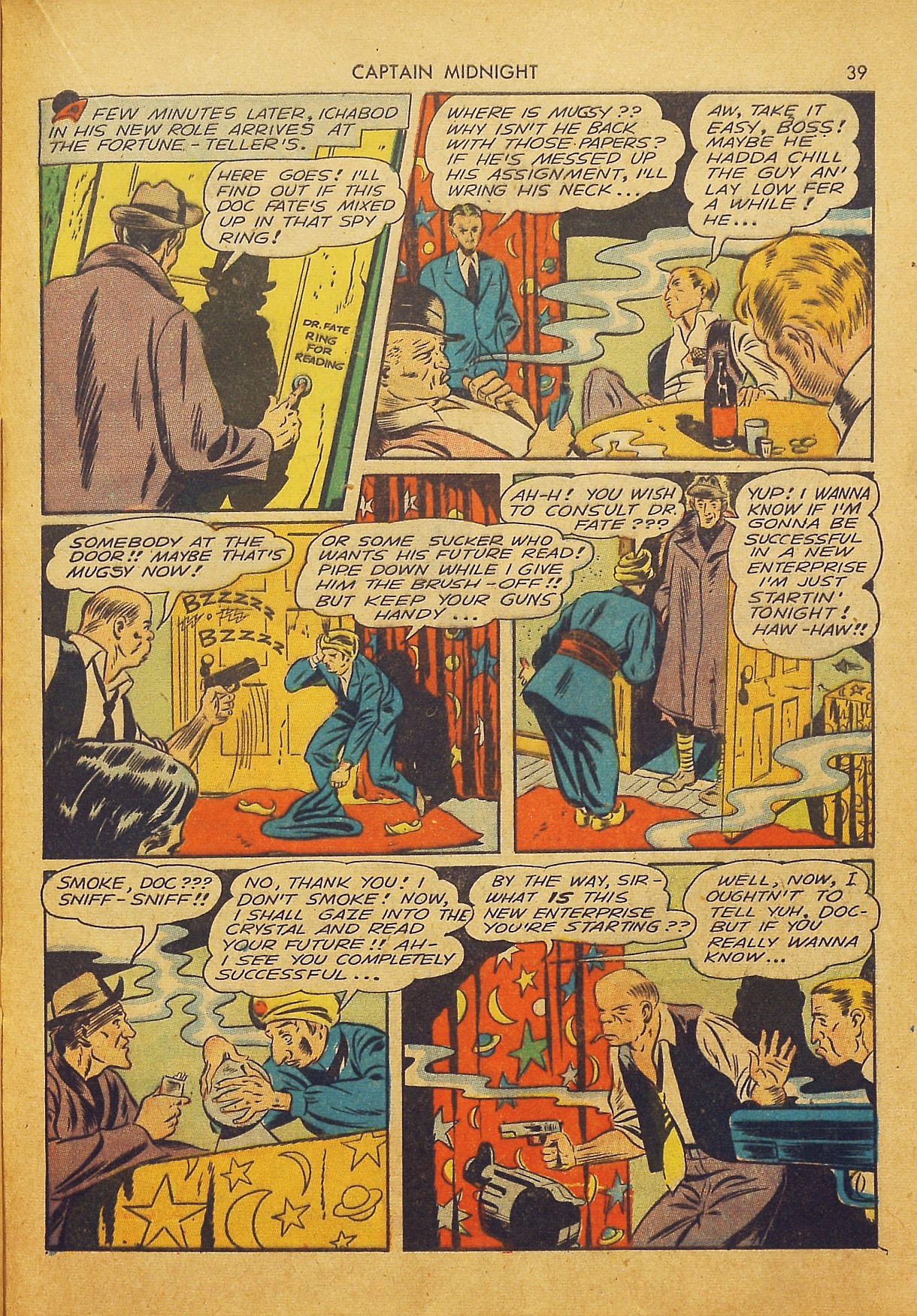 Read online Captain Midnight (1942) comic -  Issue #2 - 38