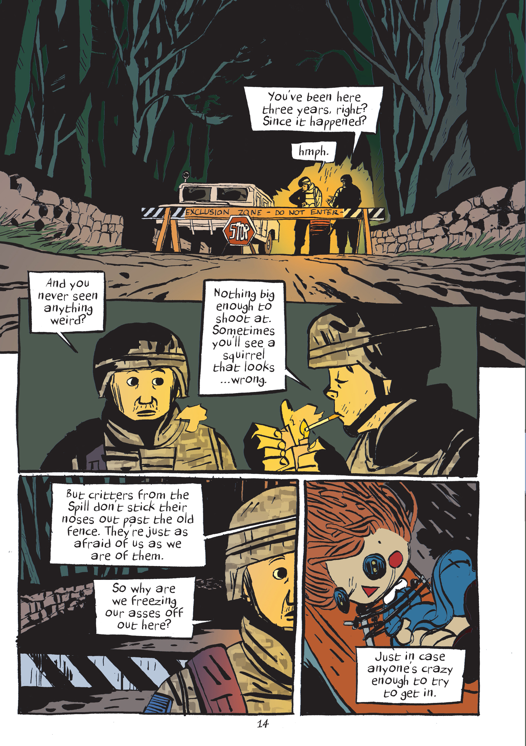 Read online Spill Zone comic -  Issue # TPB 1 (Part 1) - 18