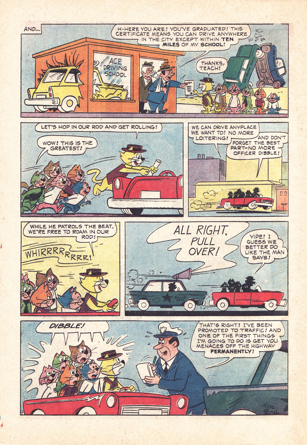 Read online Top Cat (1962) comic -  Issue #4 - 8