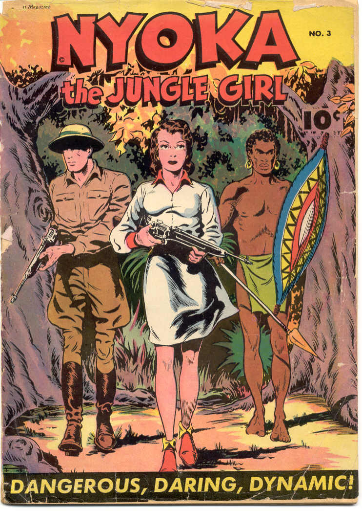 Read online Nyoka the Jungle Girl (1945) comic -  Issue #3 - 1