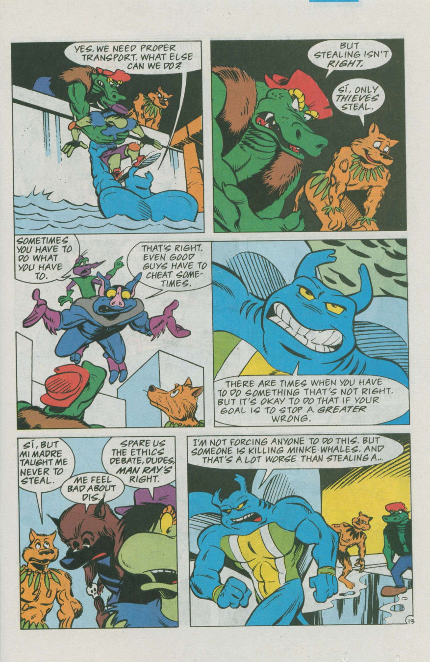 Read online Mighty Mutanimals (1992) comic -  Issue #8 - 15