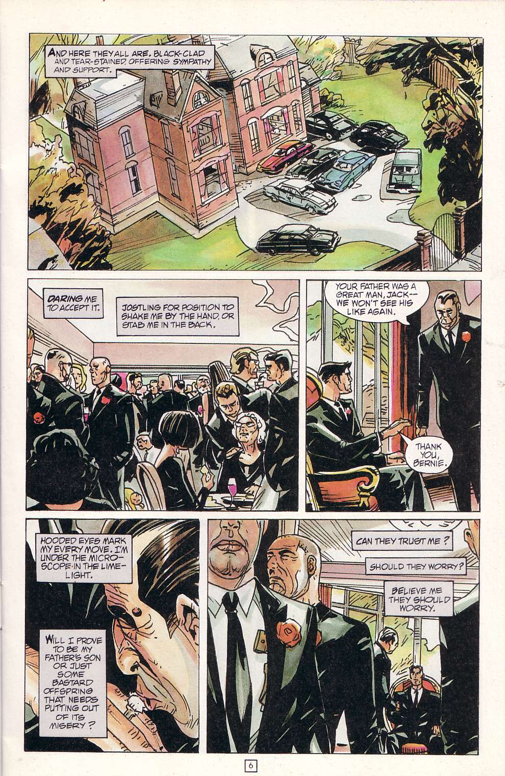Read online Mobfire comic -  Issue #1 - 8