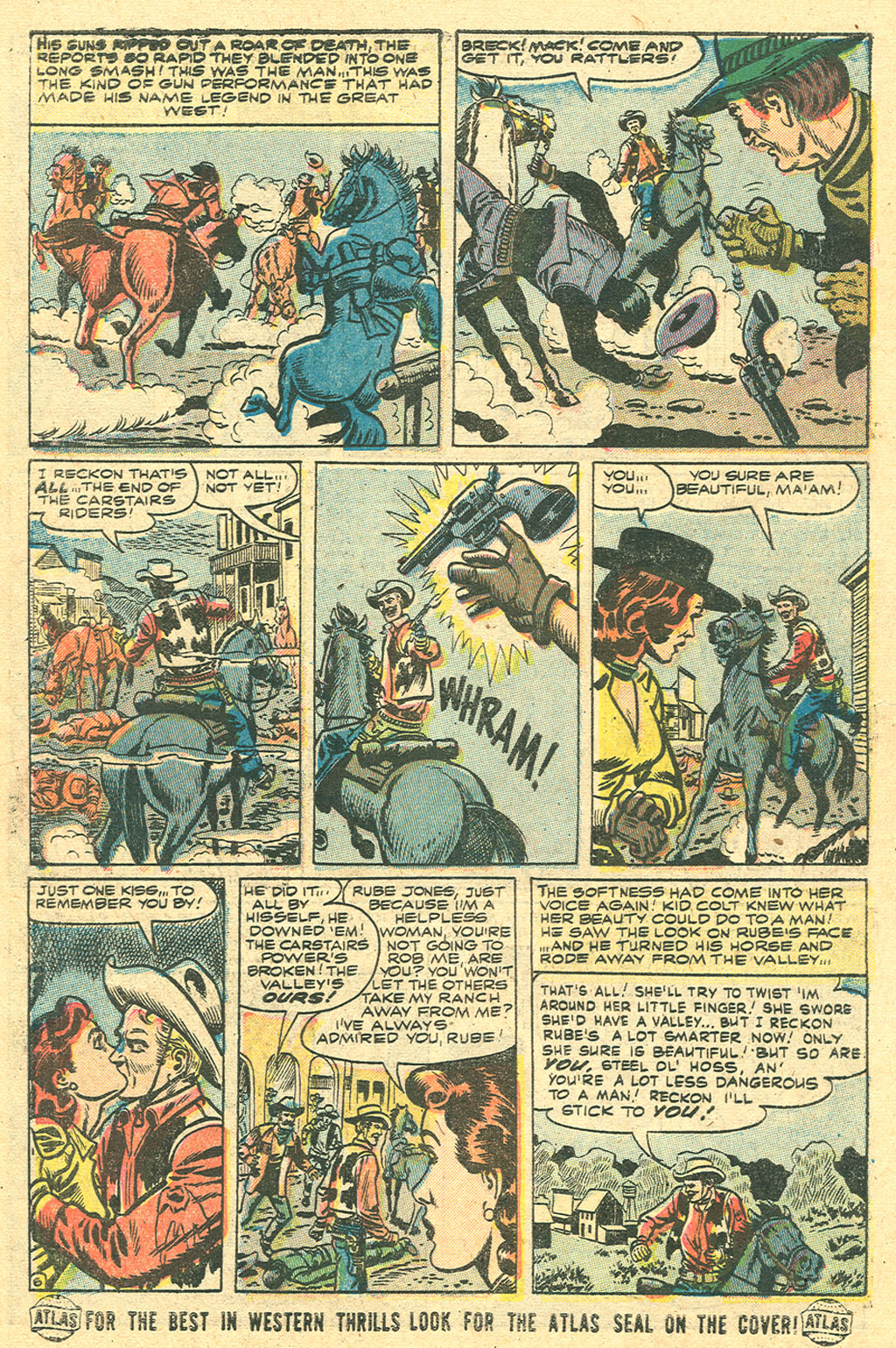 Read online Kid Colt Outlaw comic -  Issue #32 - 8