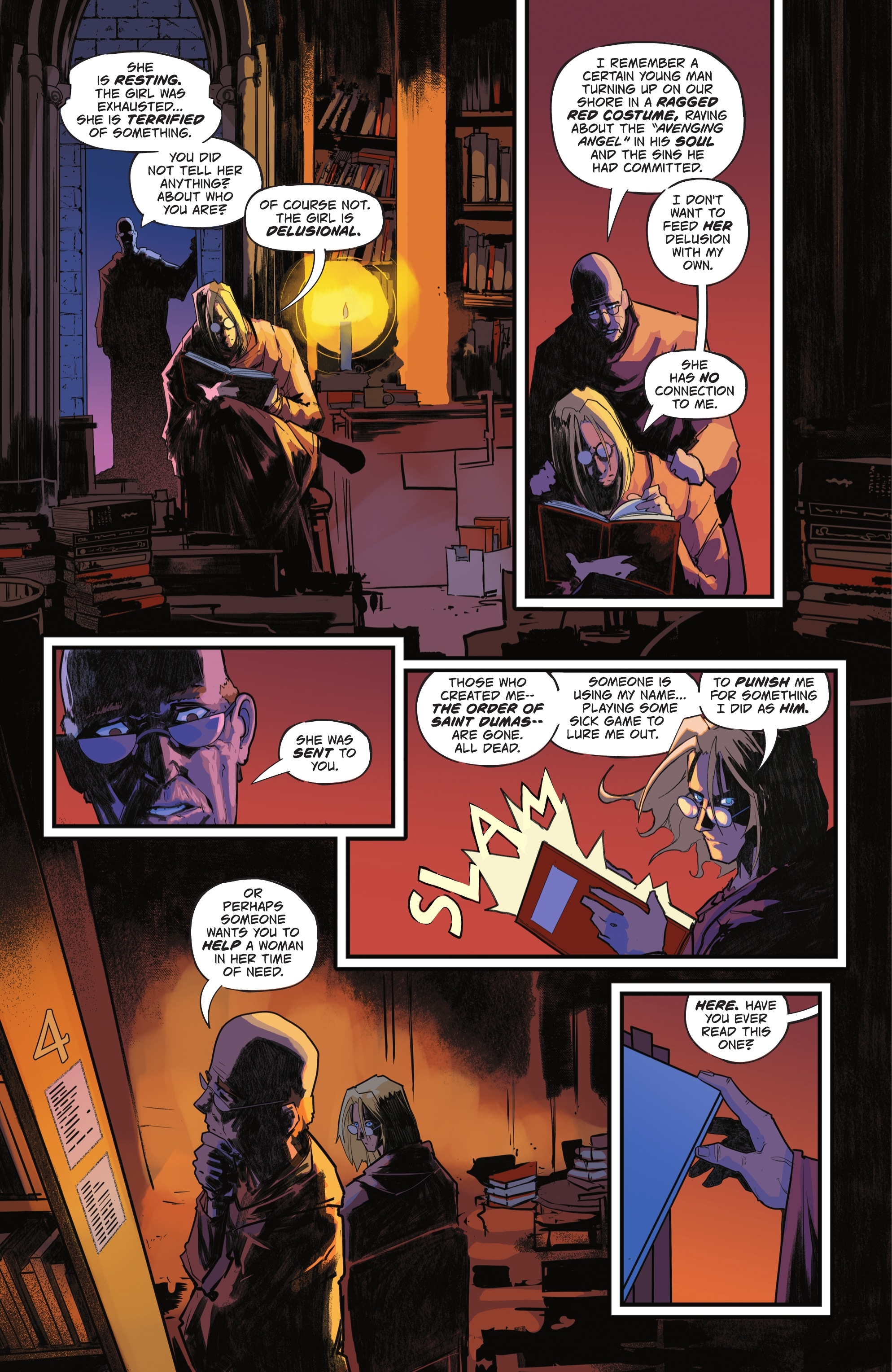 Read online Sword Of Azrael comic -  Issue #1 - 11