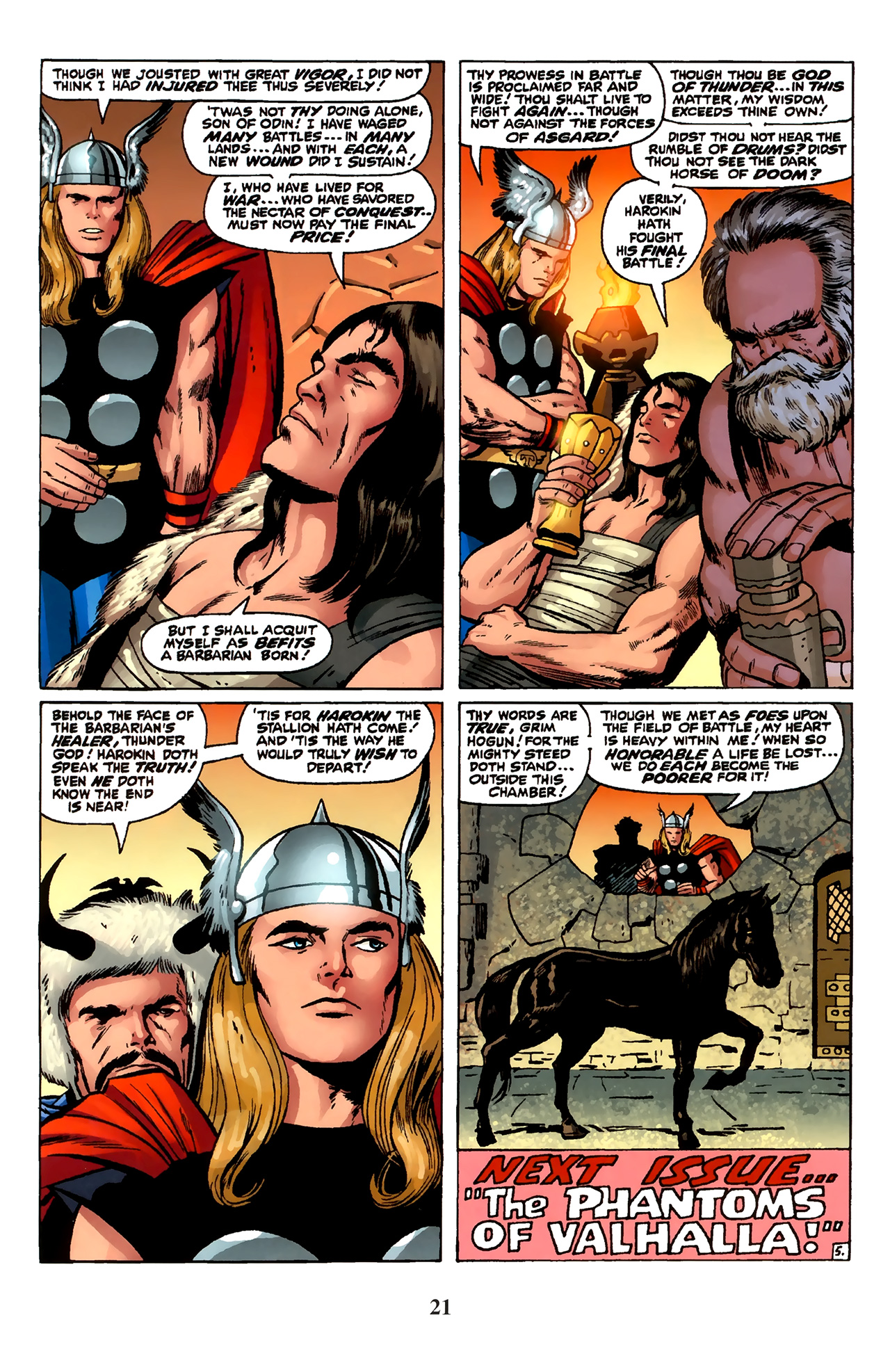 Read online Thor: Tales of Asgard by Stan Lee & Jack Kirby comic -  Issue #5 - 23