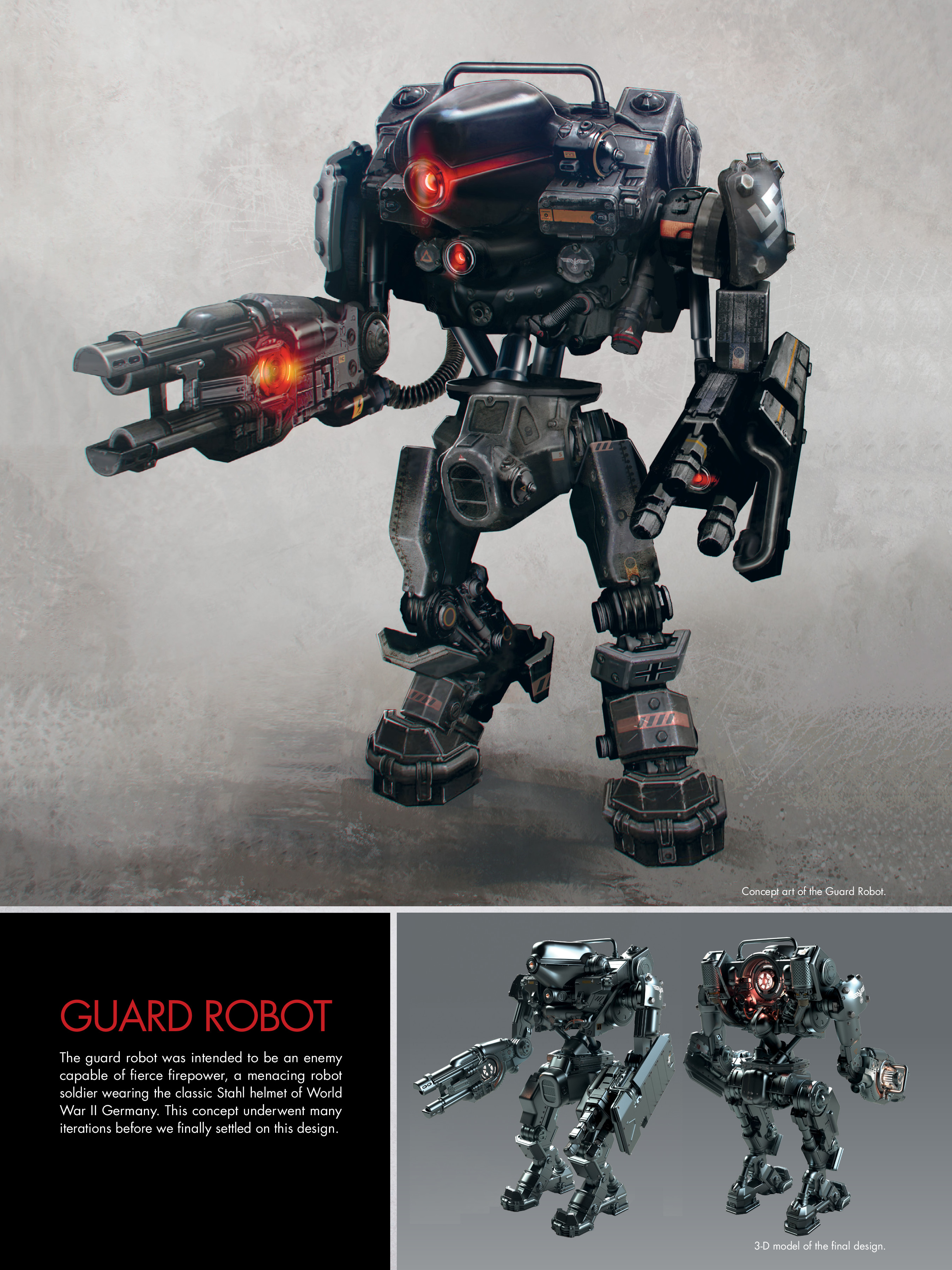 Read online The Art of Wolfenstein: The New Order comic -  Issue # TPB (Part 1) - 66