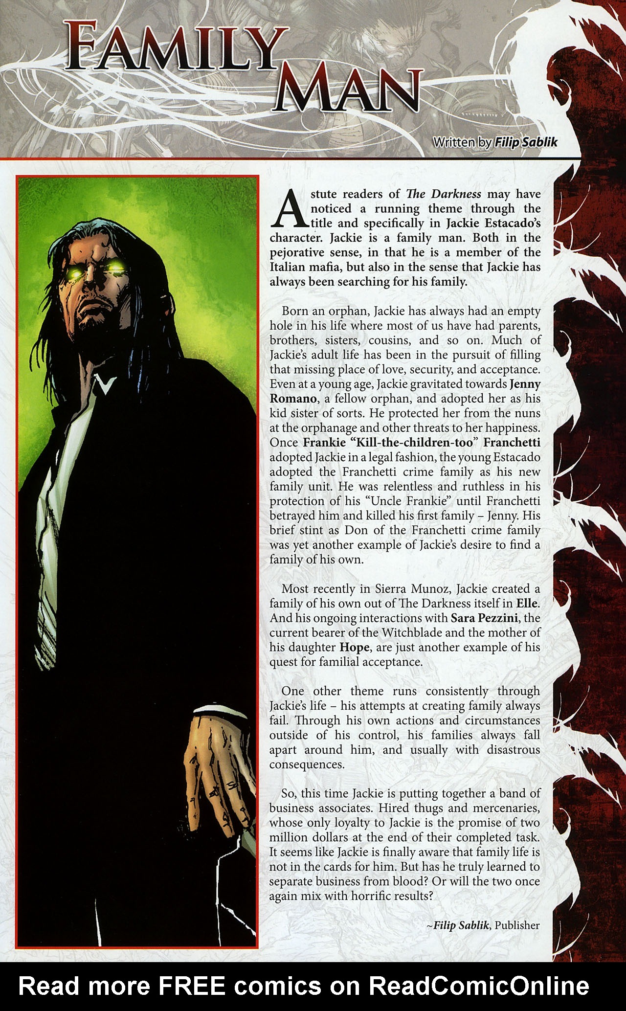 Read online The Darkness (2007) comic -  Issue #79 - 26