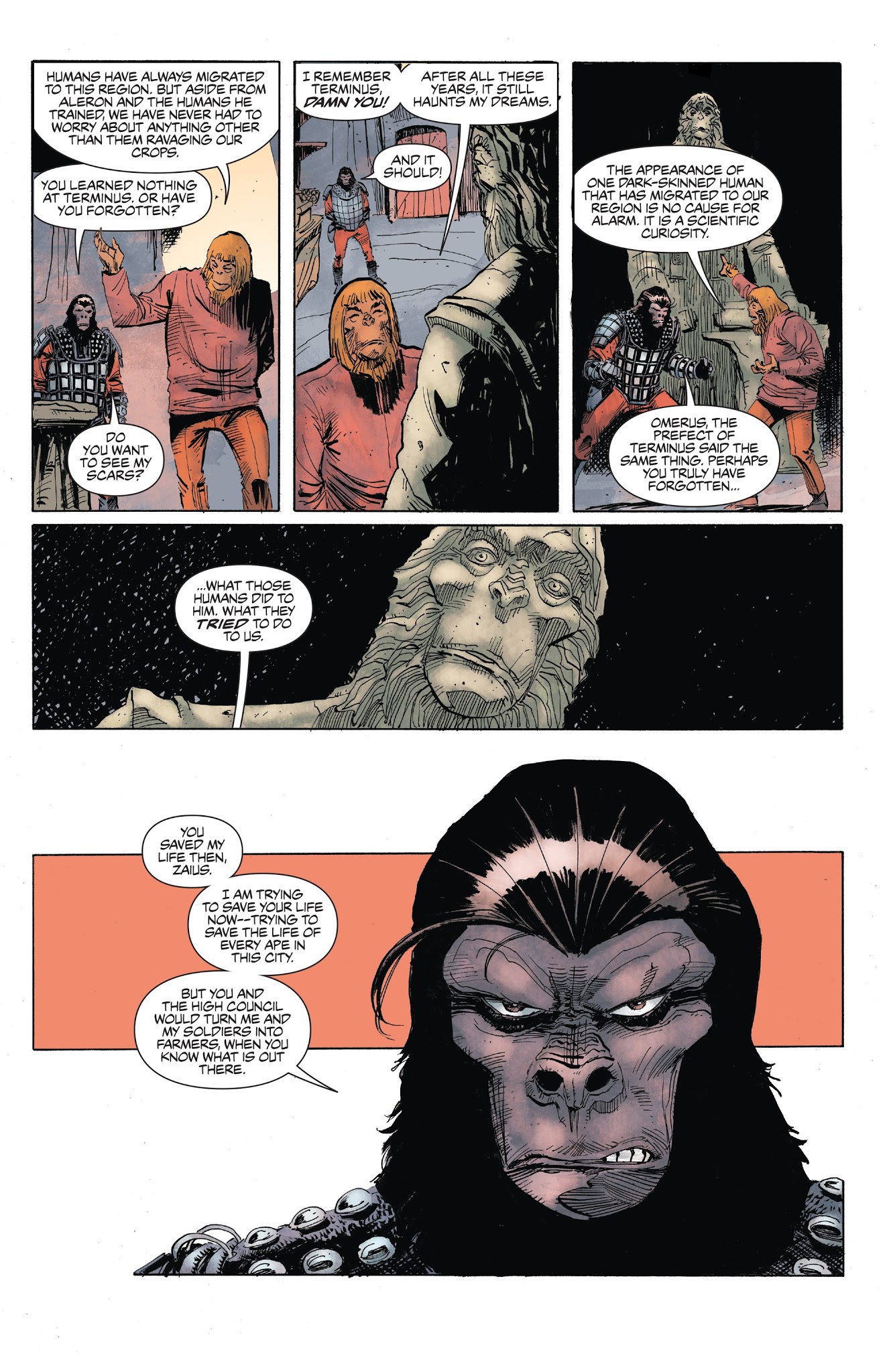 Read online Planet of the Apes: Ursus comic -  Issue #1 - 20