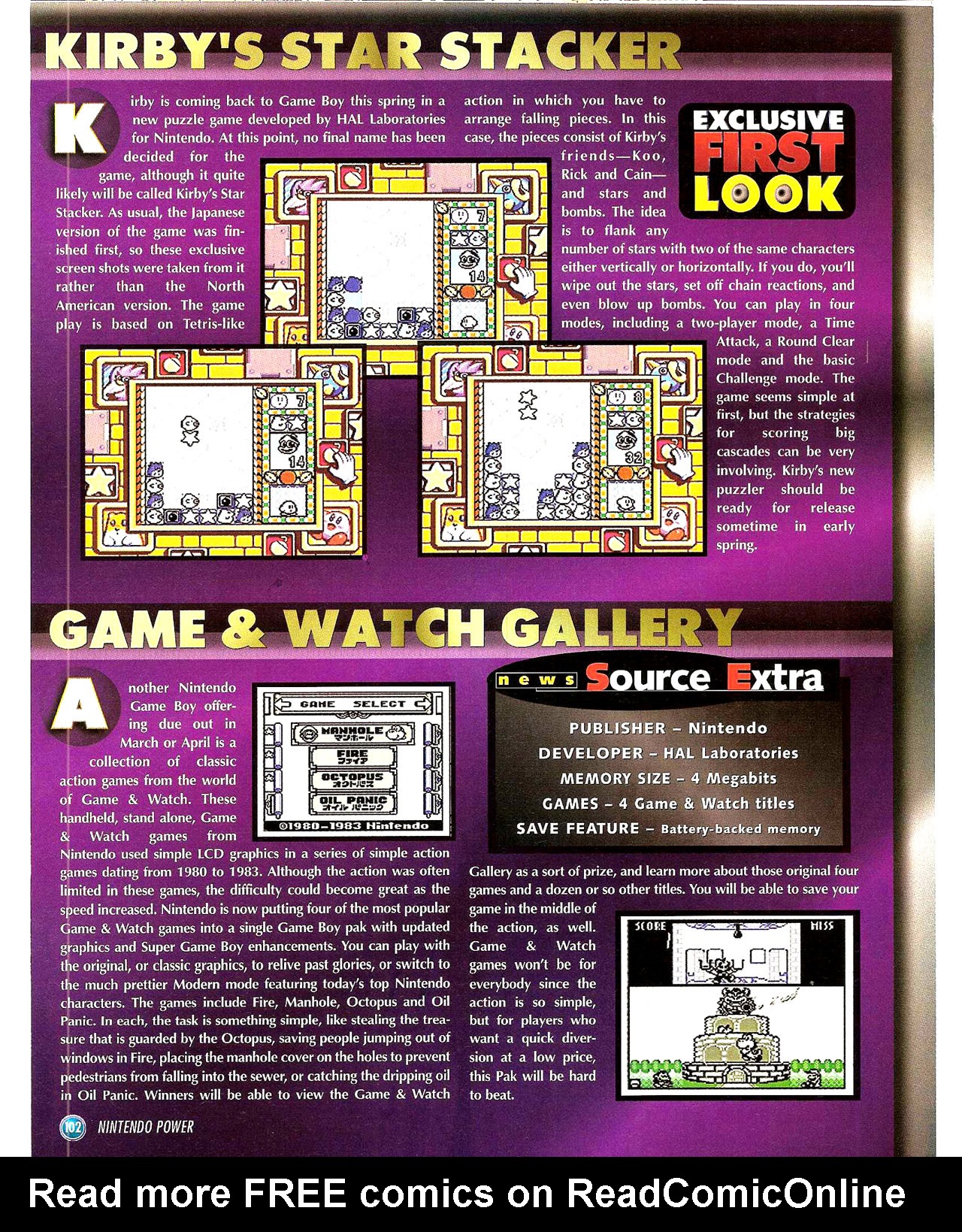 Read online Nintendo Power comic -  Issue #93 - 113
