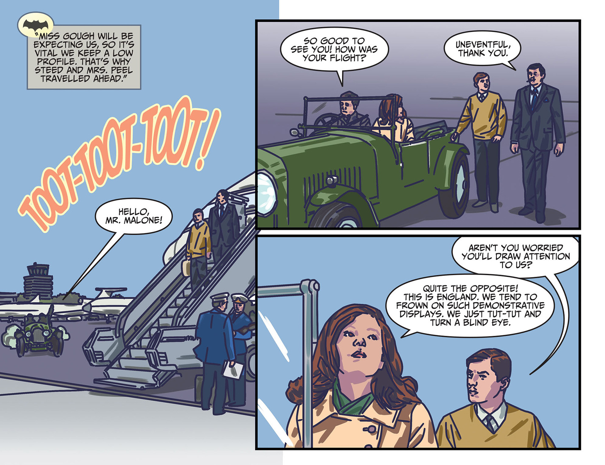 Read online Batman '66 Meets Steed and Mrs Peel comic -  Issue #8 - 6