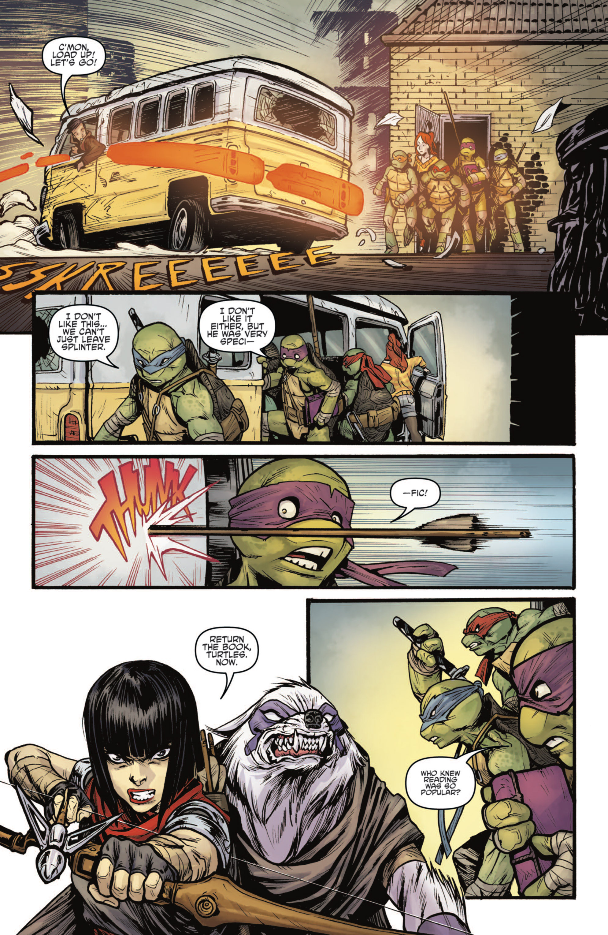 Read online Teenage Mutant Ninja Turtles: The Secret History of the Foot Clan comic -  Issue #4 - 14
