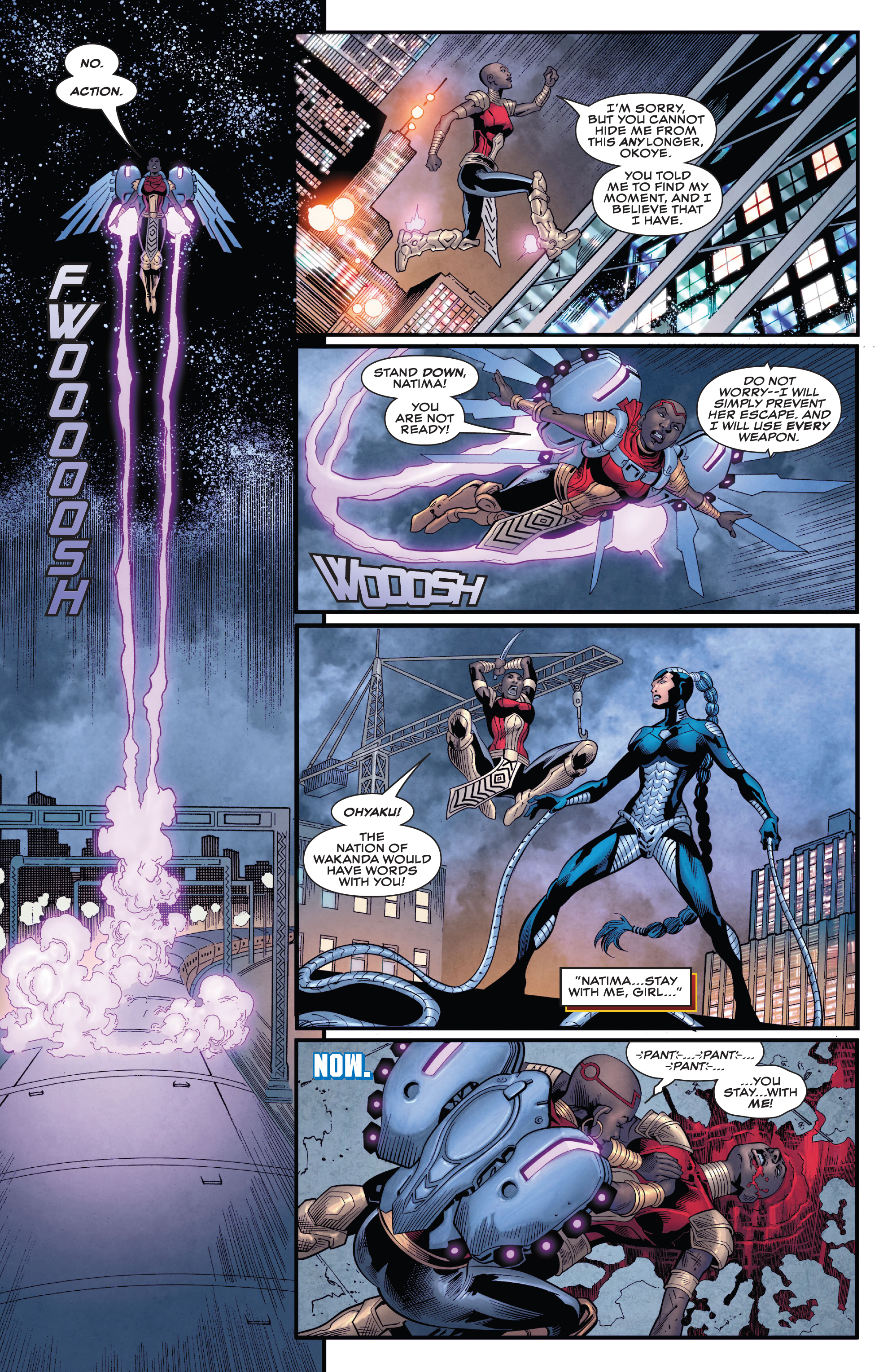 Read online Wakanda comic -  Issue #5 - 16