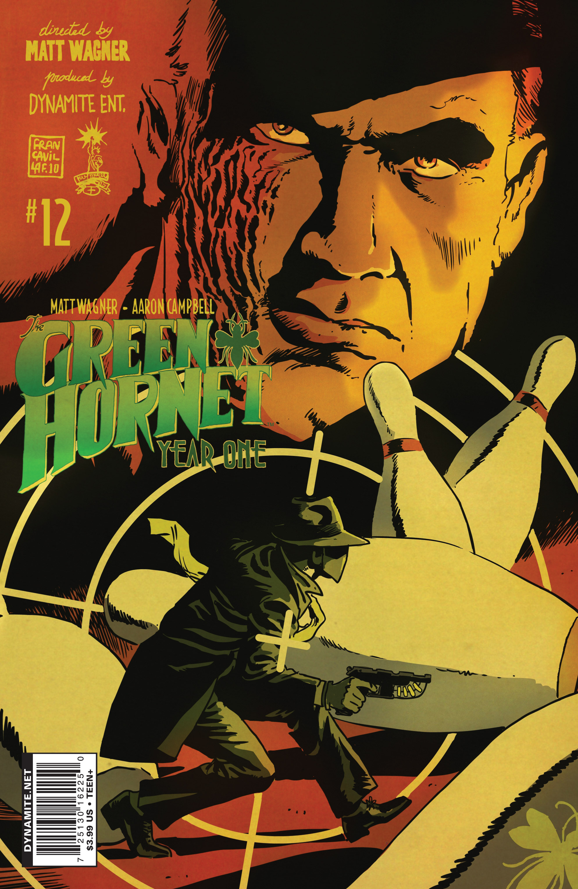 Read online Green Hornet: Year One comic -  Issue #12 - 1