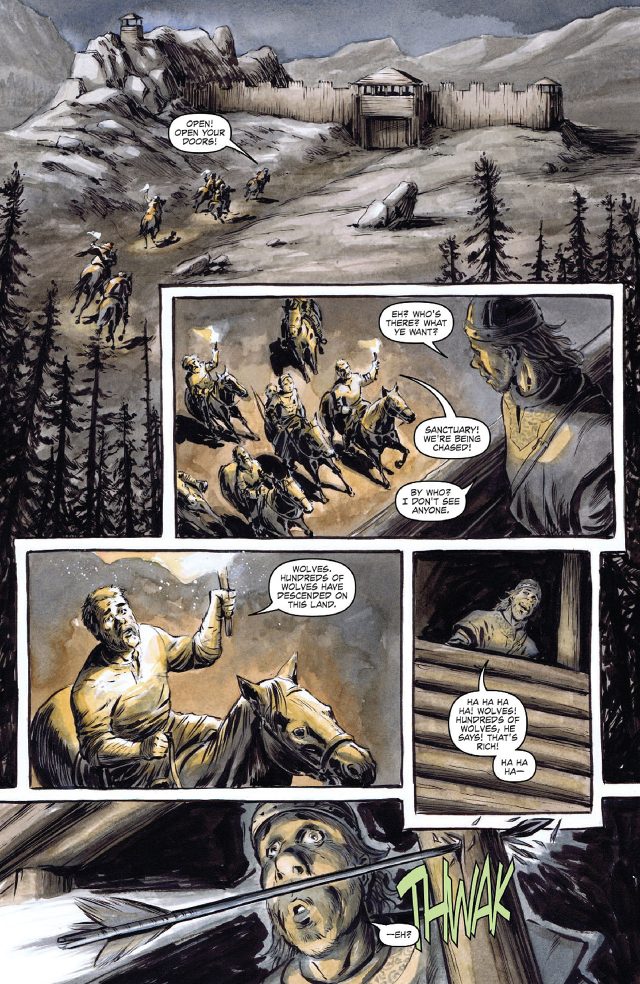 Read online Night of 1000 Wolves comic -  Issue #2 - 12