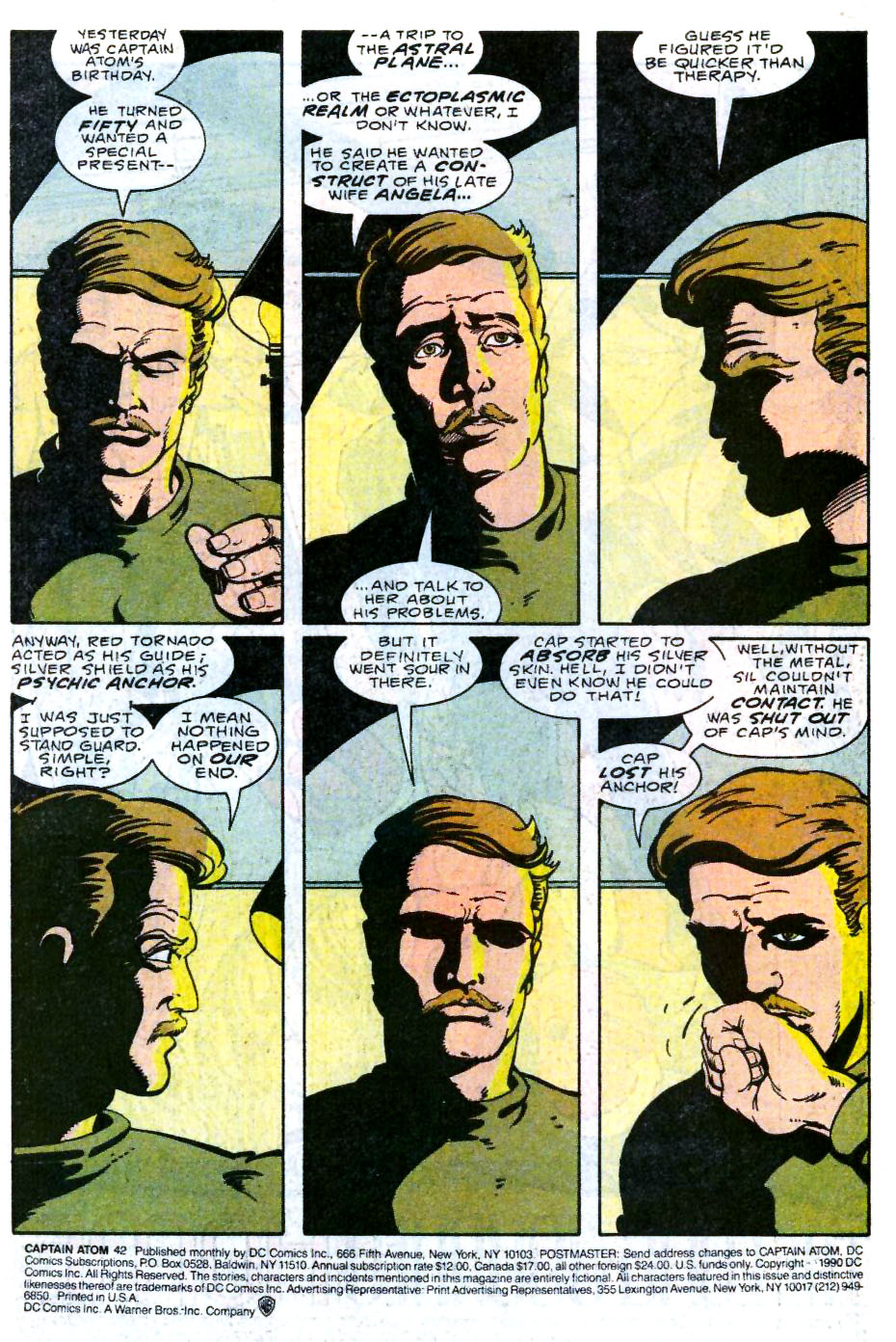 Read online Captain Atom (1987) comic -  Issue #42 - 2