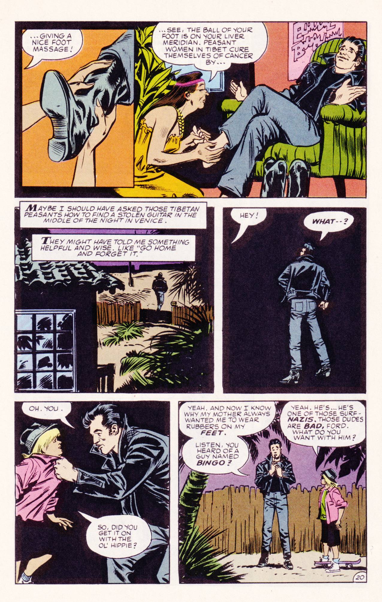 Read online The Adventures Of Ford Fairlane comic -  Issue #4 - 21